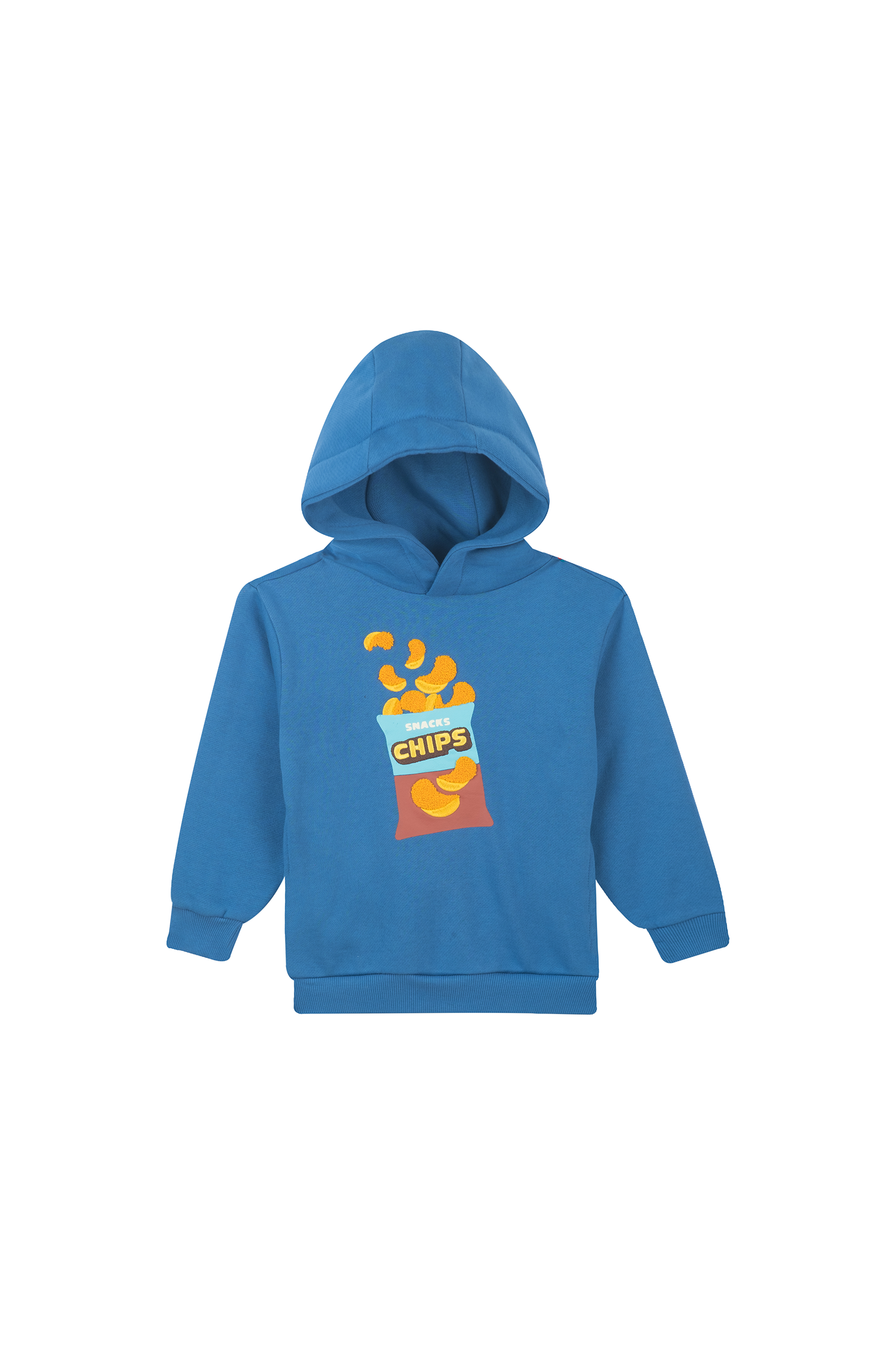 "Someone Sweater JACKSON-SB-16-I in blauw - vooraanzicht"