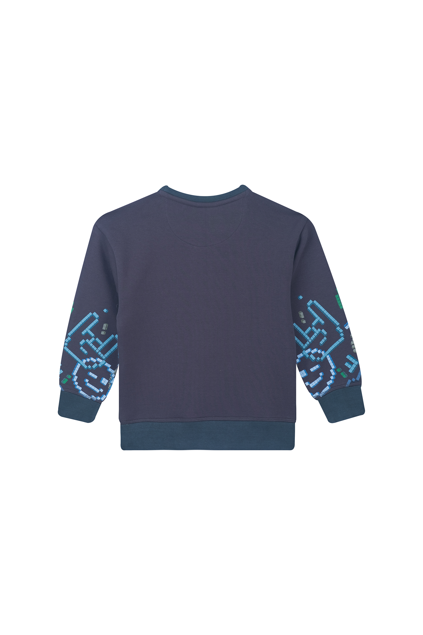 "Achteraanzicht Someone GAMEOVER sweater – antracietgrijs"