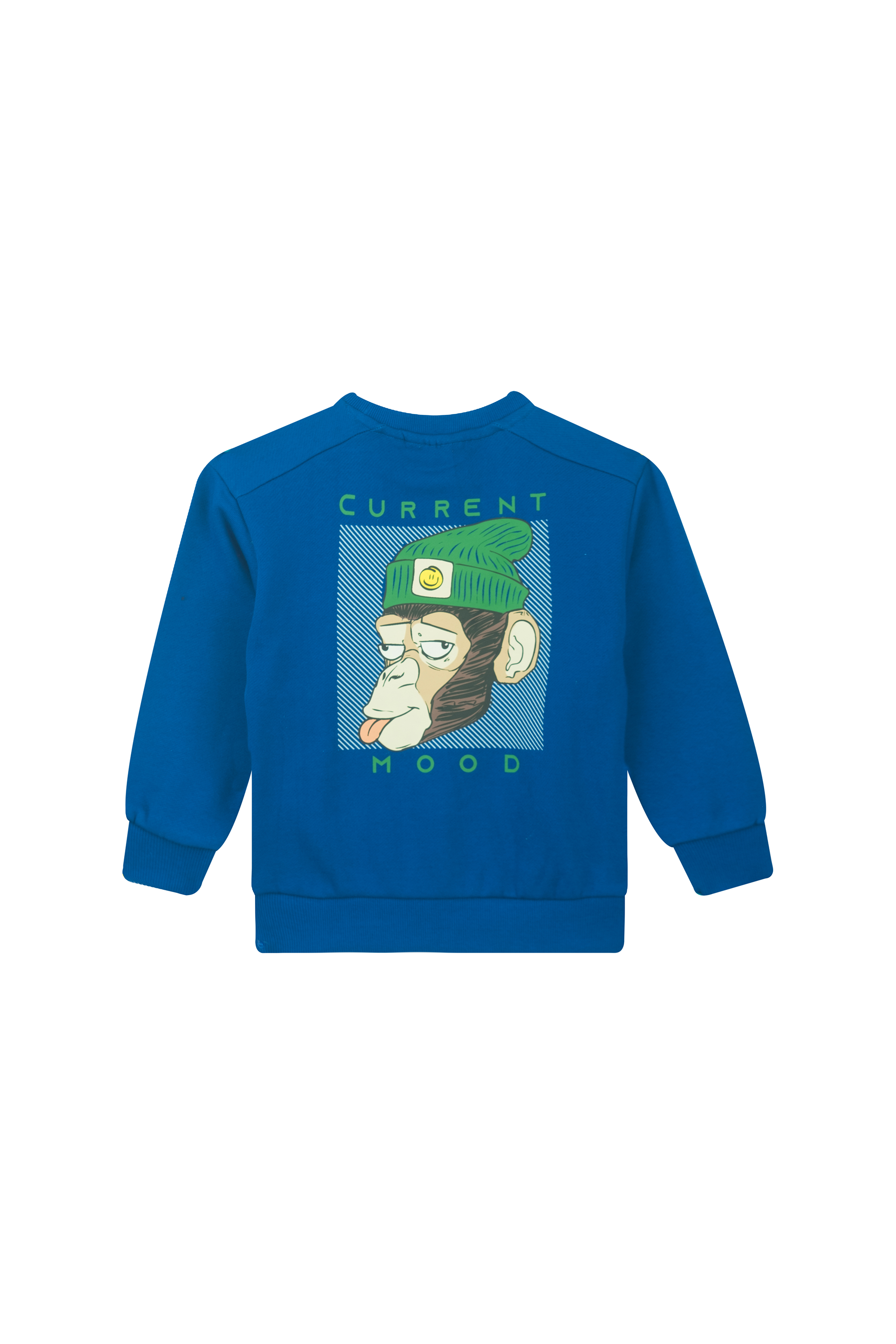 Someone Sweater WULA-SB-16-C - Kobalt achterzijde