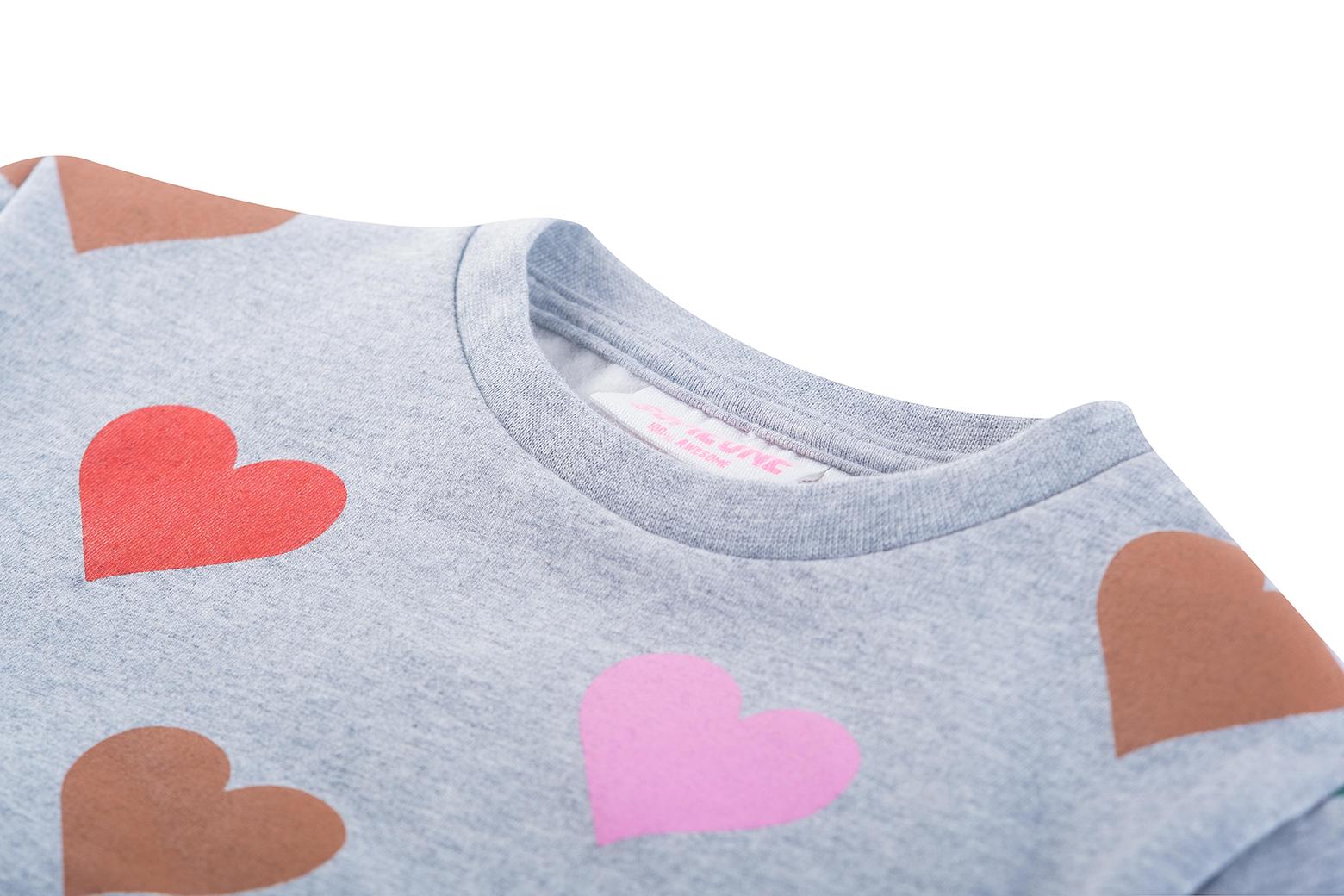 Someone Sweater FAUVE-SG-16-A - Grey Melange detail