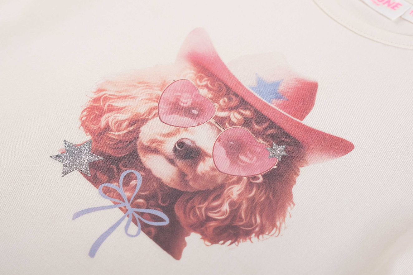 Someone Longsleeve DAPHNE-SG-03-F - Dark Ecru detail hond