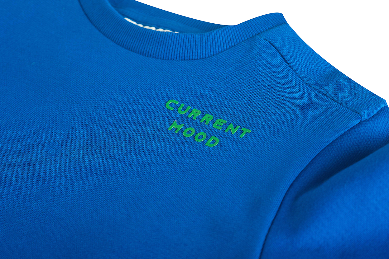 Someone Sweater WULA-SB-16-C - Kobalt detail