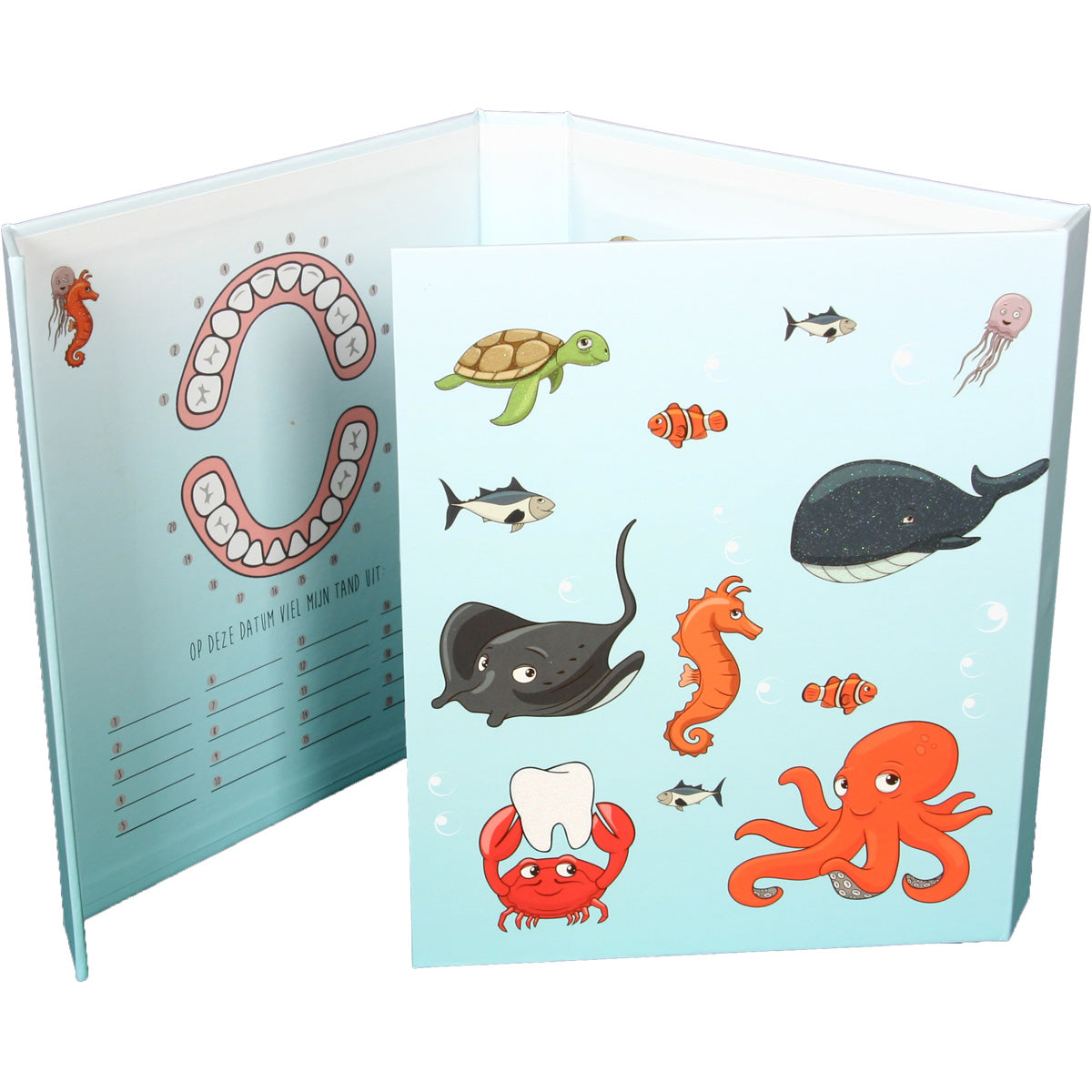 Tandenpret Tandenboekje Neptunes detail