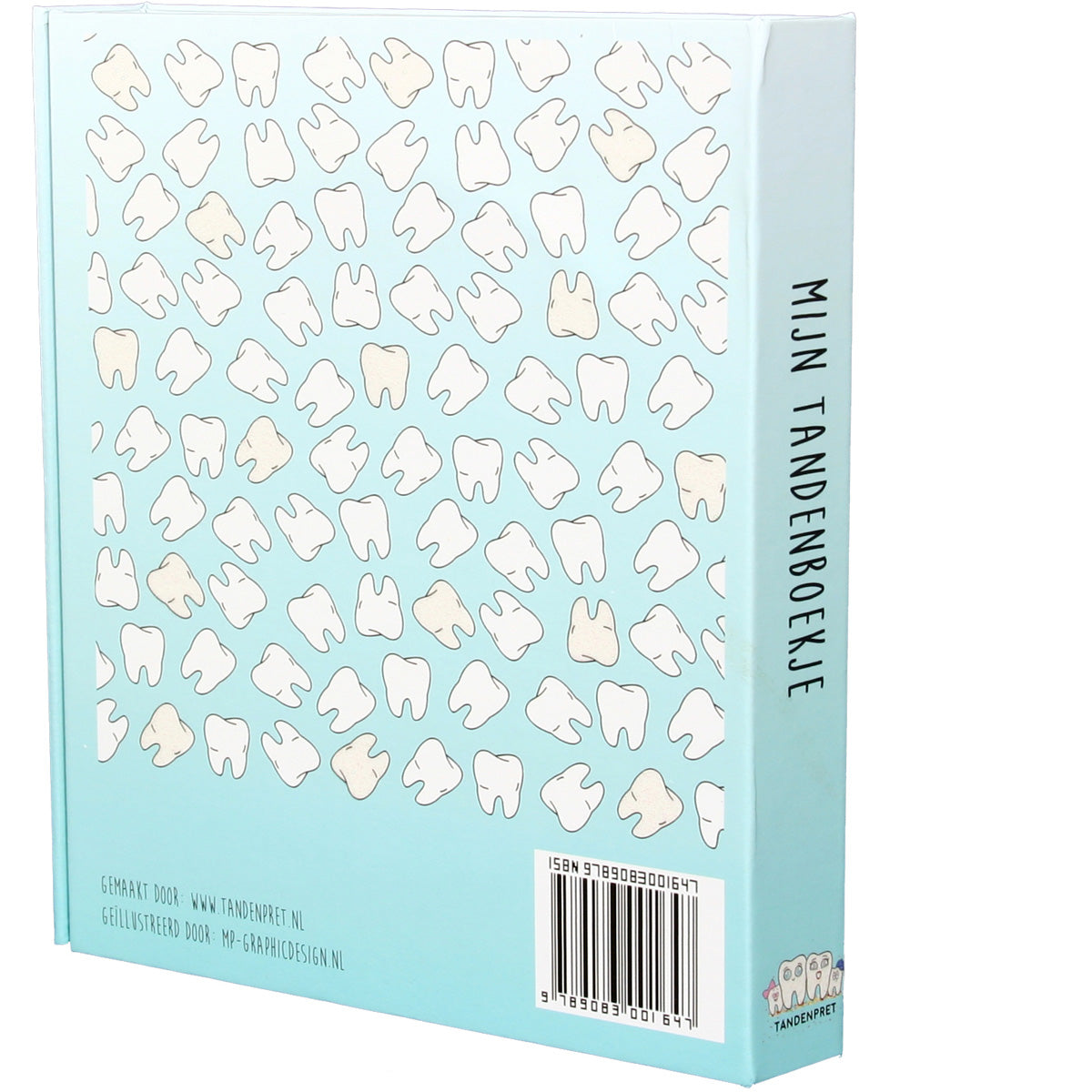 Tandenpret Tandenboekje Neptunes achterzijde