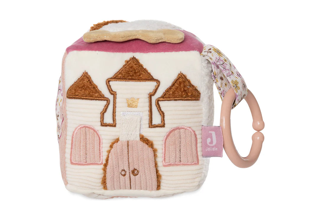 Jollein Activiteitenkubus Flower Fairies Zijkant Kubus