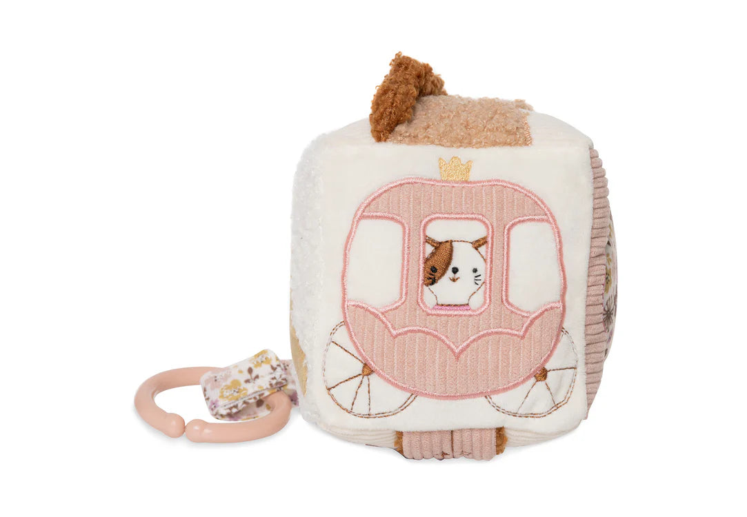 Jollein Activiteitenkubus Flower Fairies Zijkant Kubus