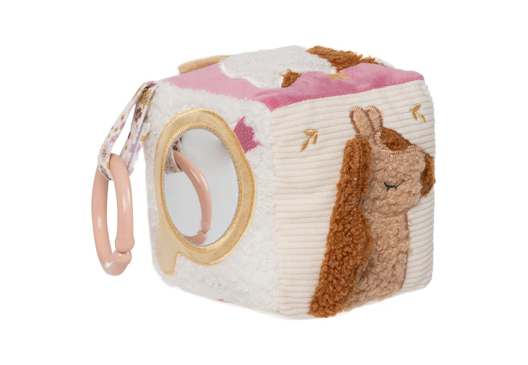 Jollein Activiteitenkubus Flower Fairies Zijkant Kubus