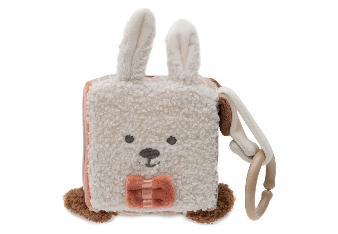 Jollein Activiteitenkubus Animal Friends Zijkant Kubus