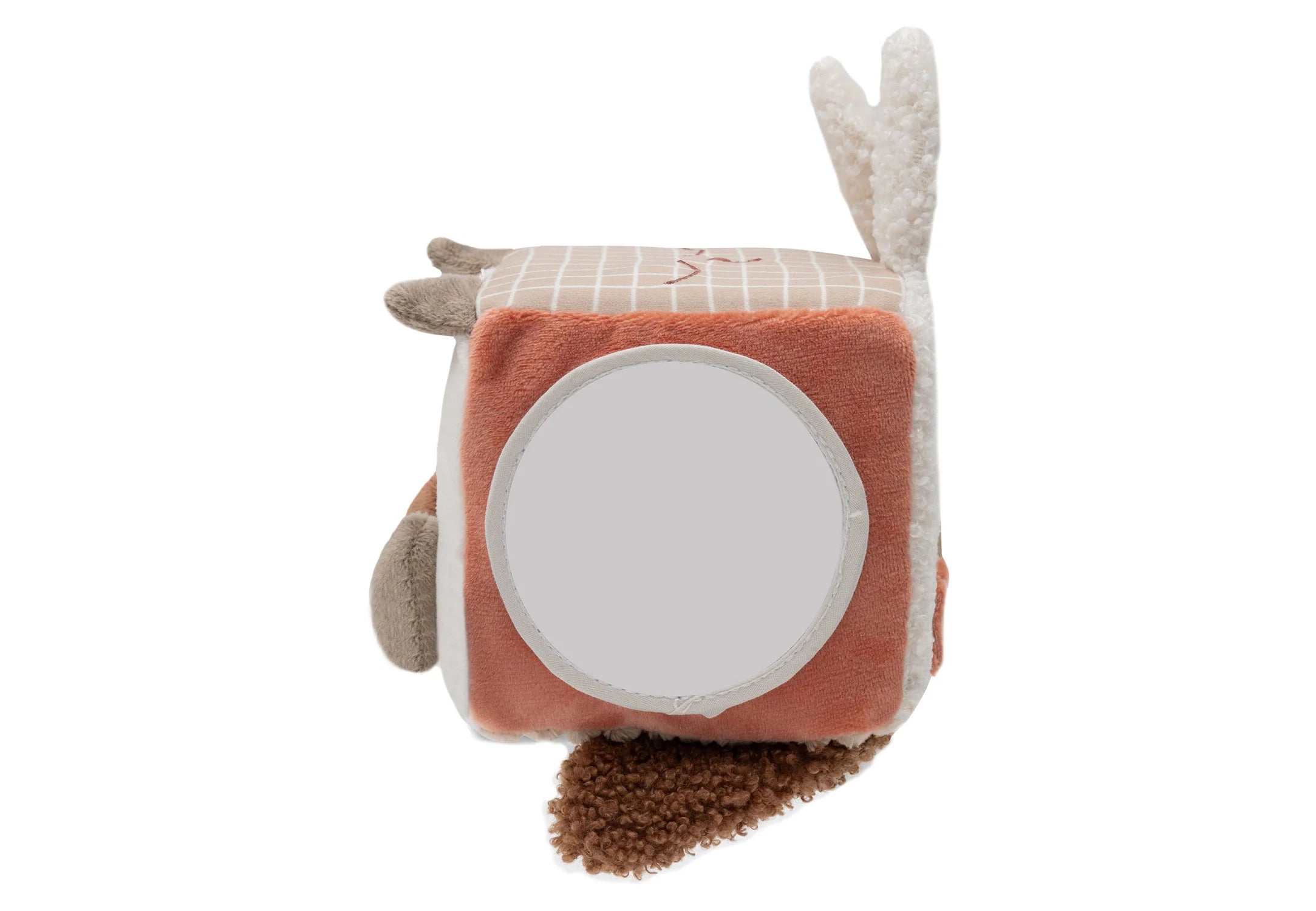 Jollein Activiteitenkubus Animal Friends Zijkant Kubus