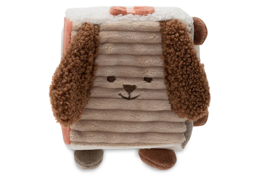 Jollein Activiteitenkubus Animal Friends Zijkant Kubus