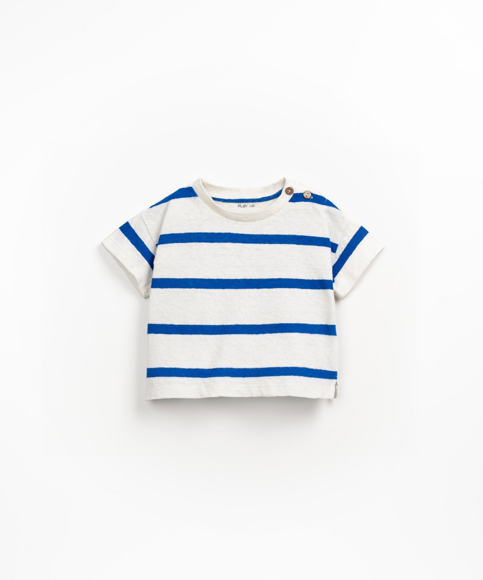 Play Up Striped Jersey T-Shirt - Telo voorzijde