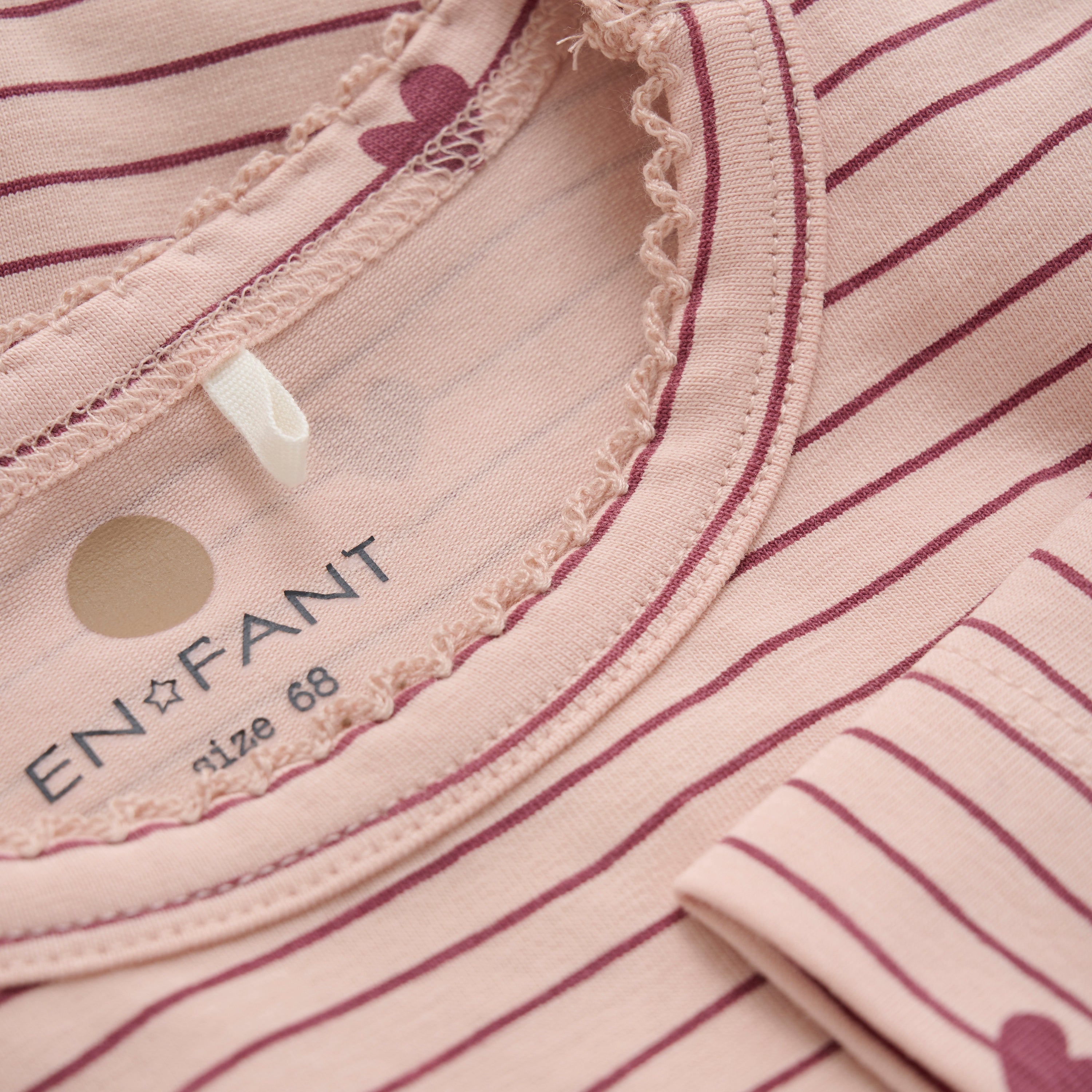 En Fant Body Longsleeve - Cameo Rose Detailfoto