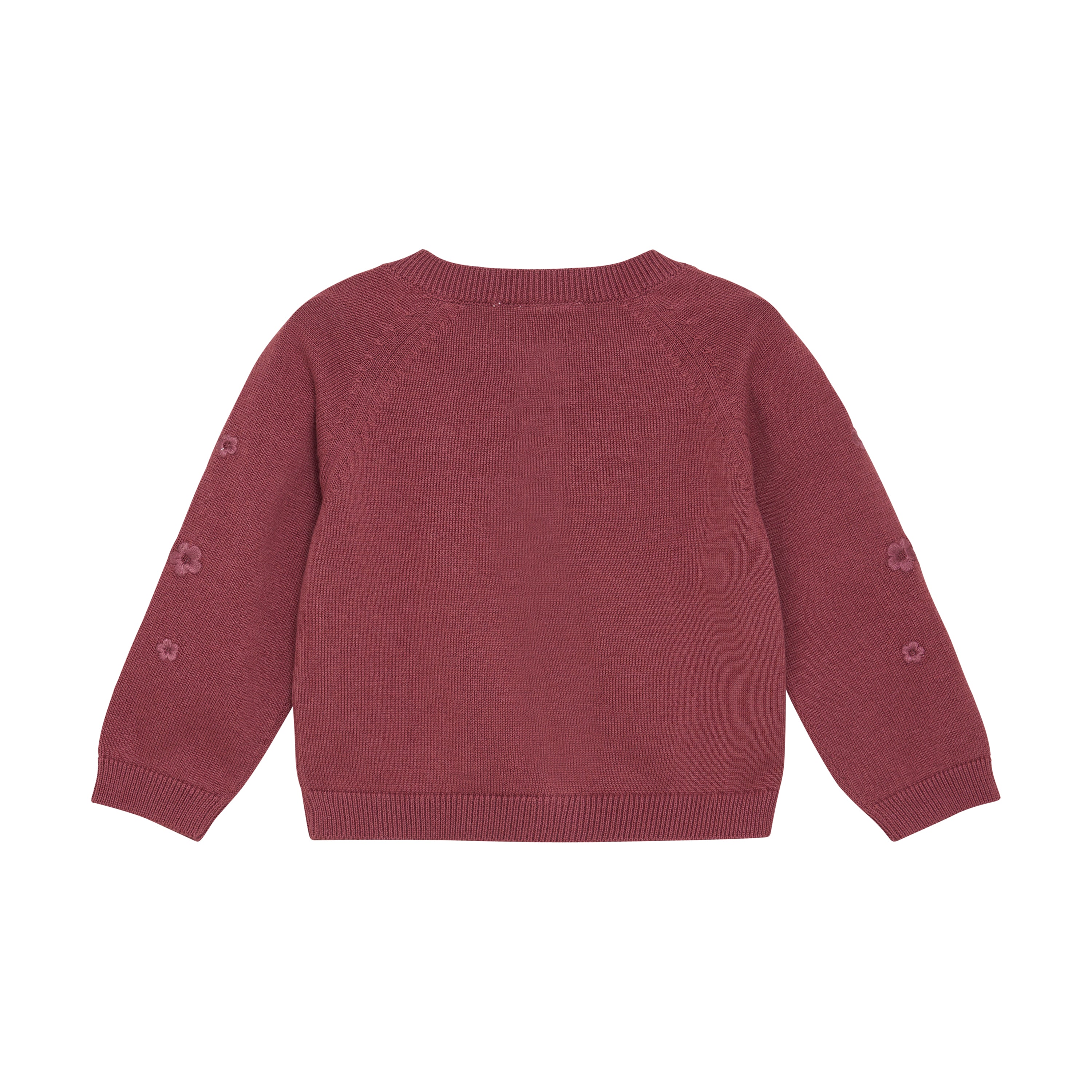 En Fant Cardigan Knit - Roan Rouge Achterzijde