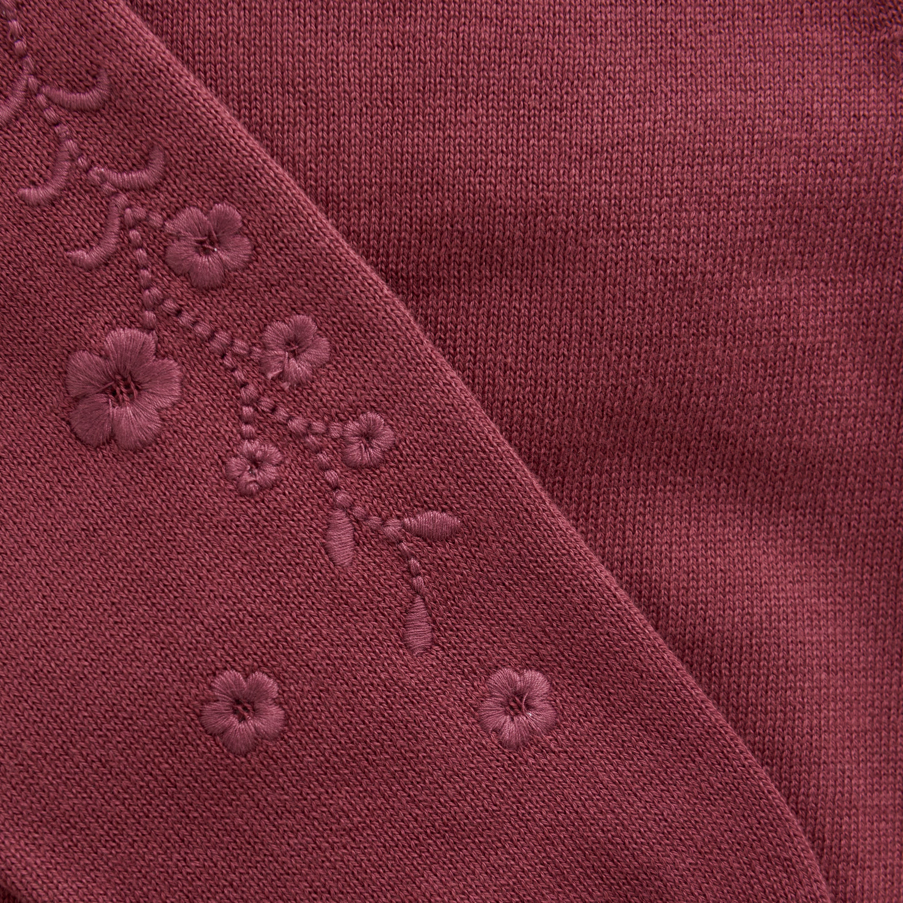 En Fant Cardigan Knit - Roan Rouge Detailfoto