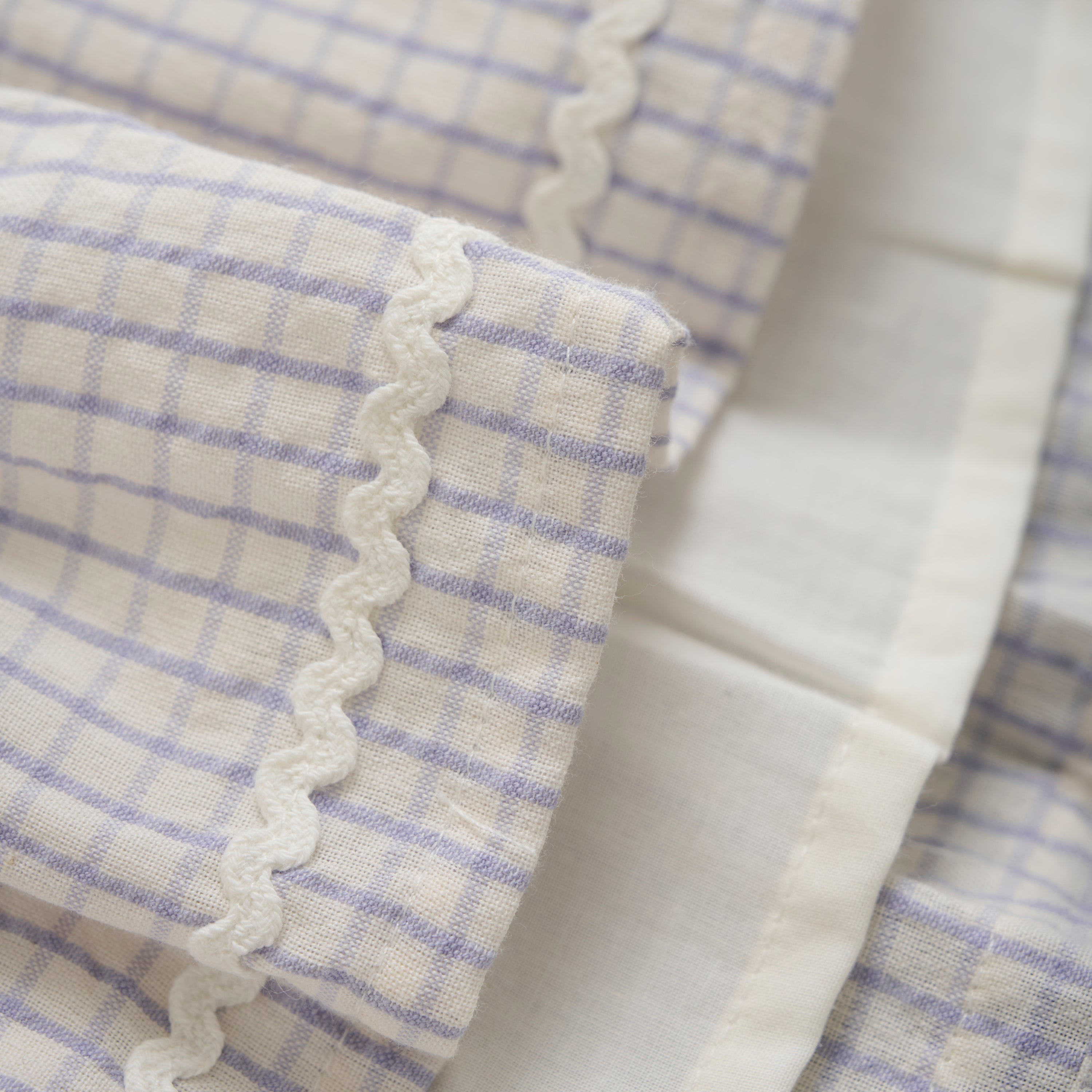 En Fant Skirt Check - Reed detail