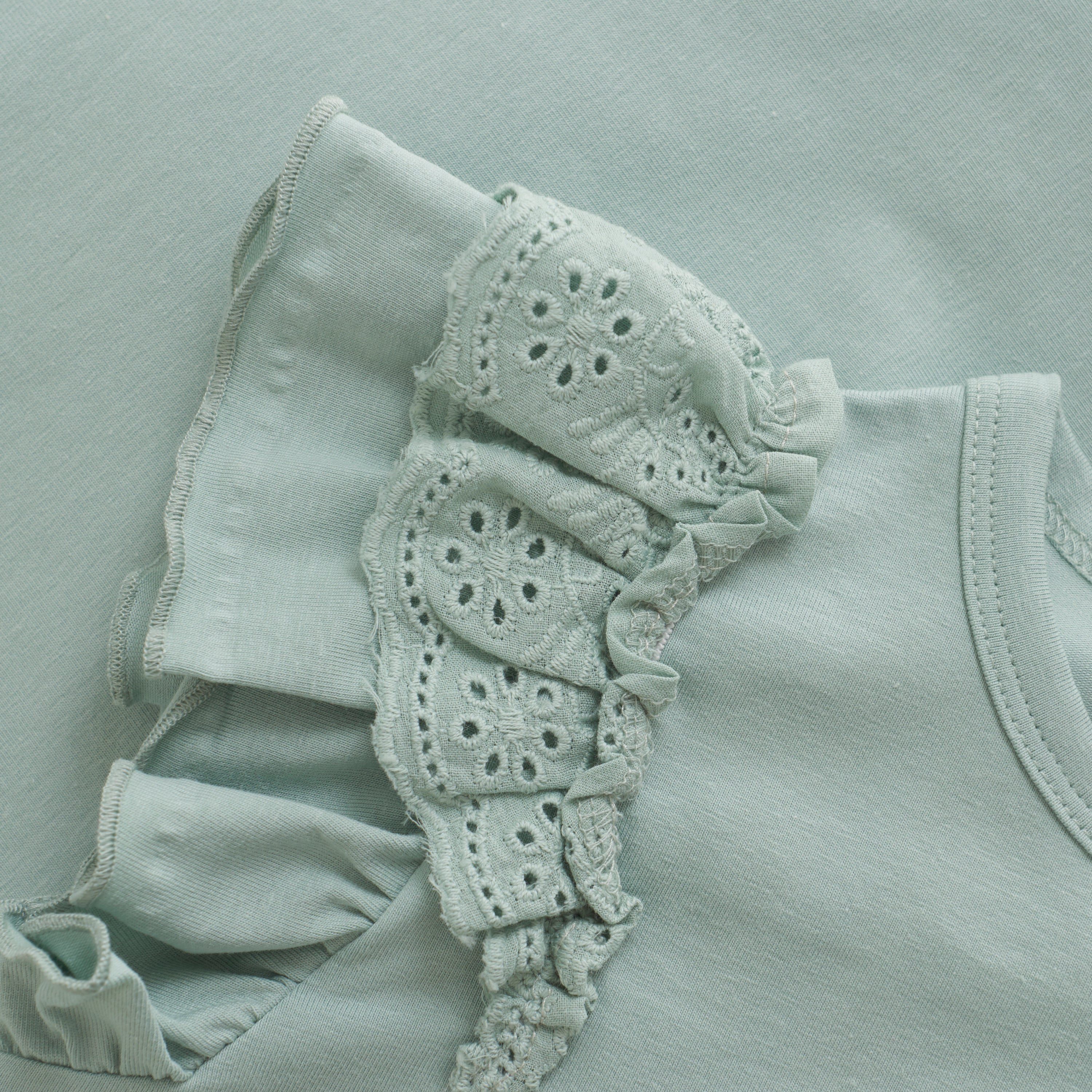 En Fant T-Shirt SS - Jadeite detail