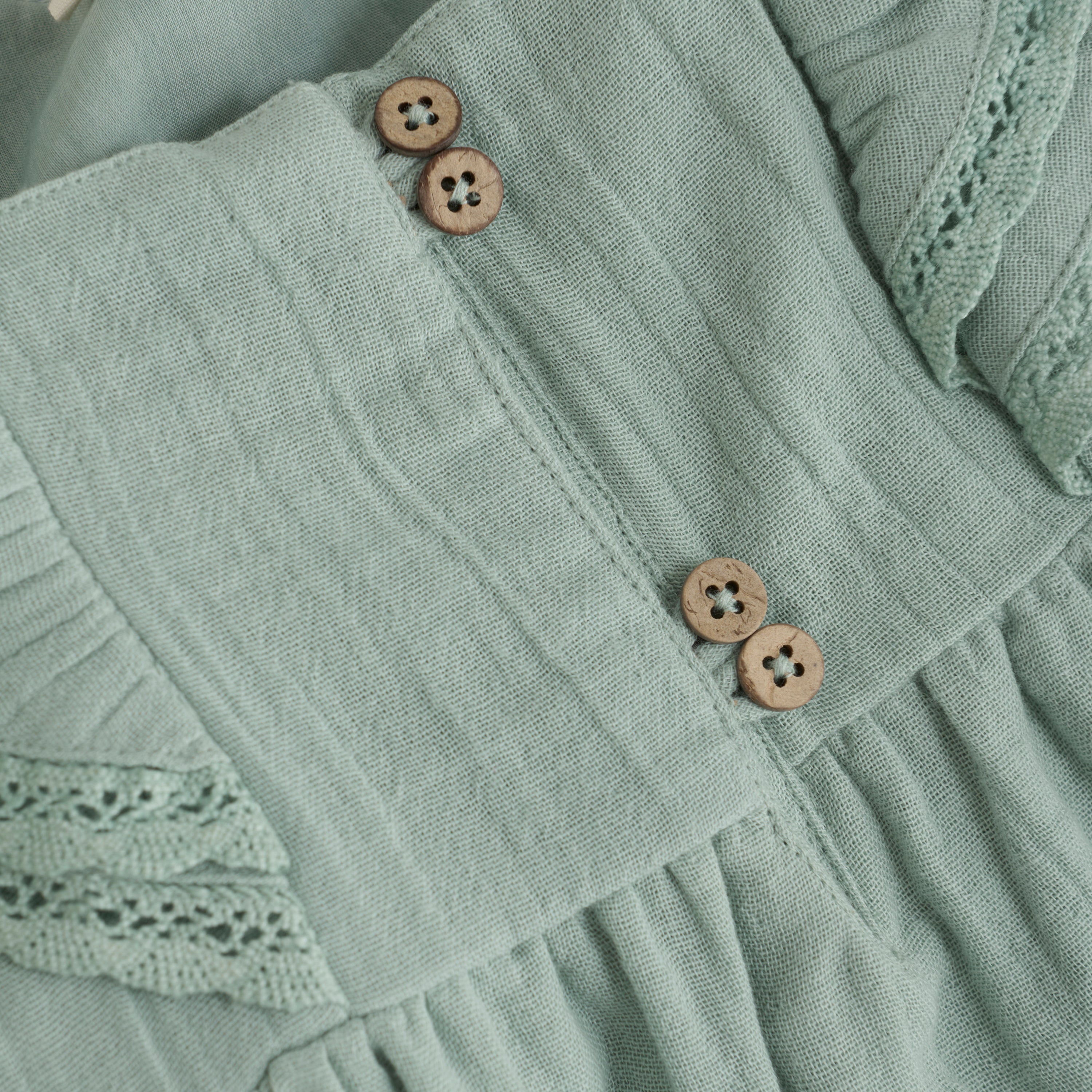 En Fant Dress SS - Jadeite detail