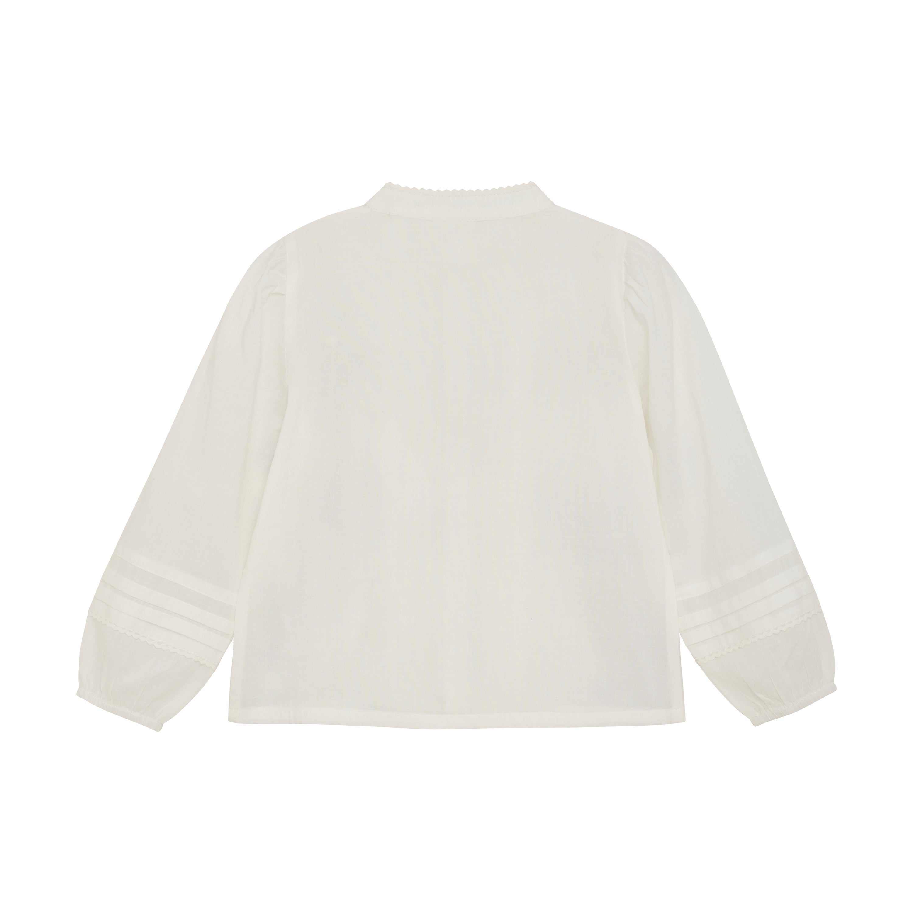 En Fant Shirt LS- Woven - Egret Achterzijde