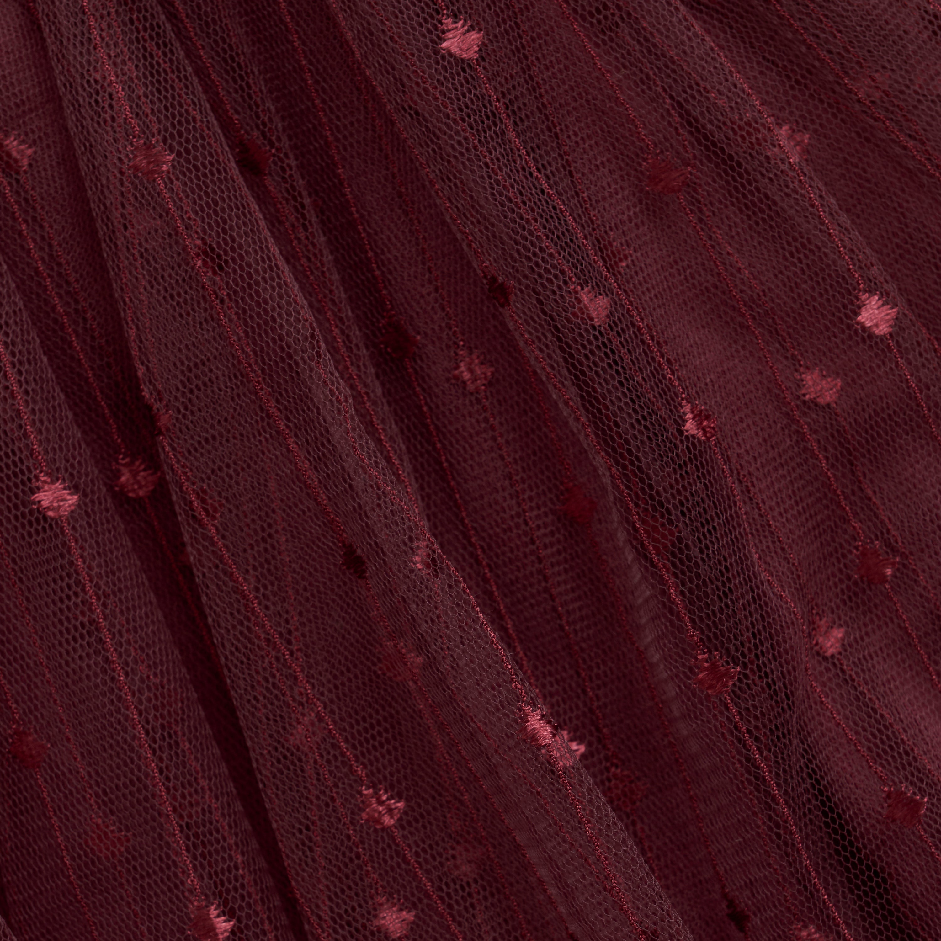 En Fant Skirt Tulle - Tawny Port Detailfoto