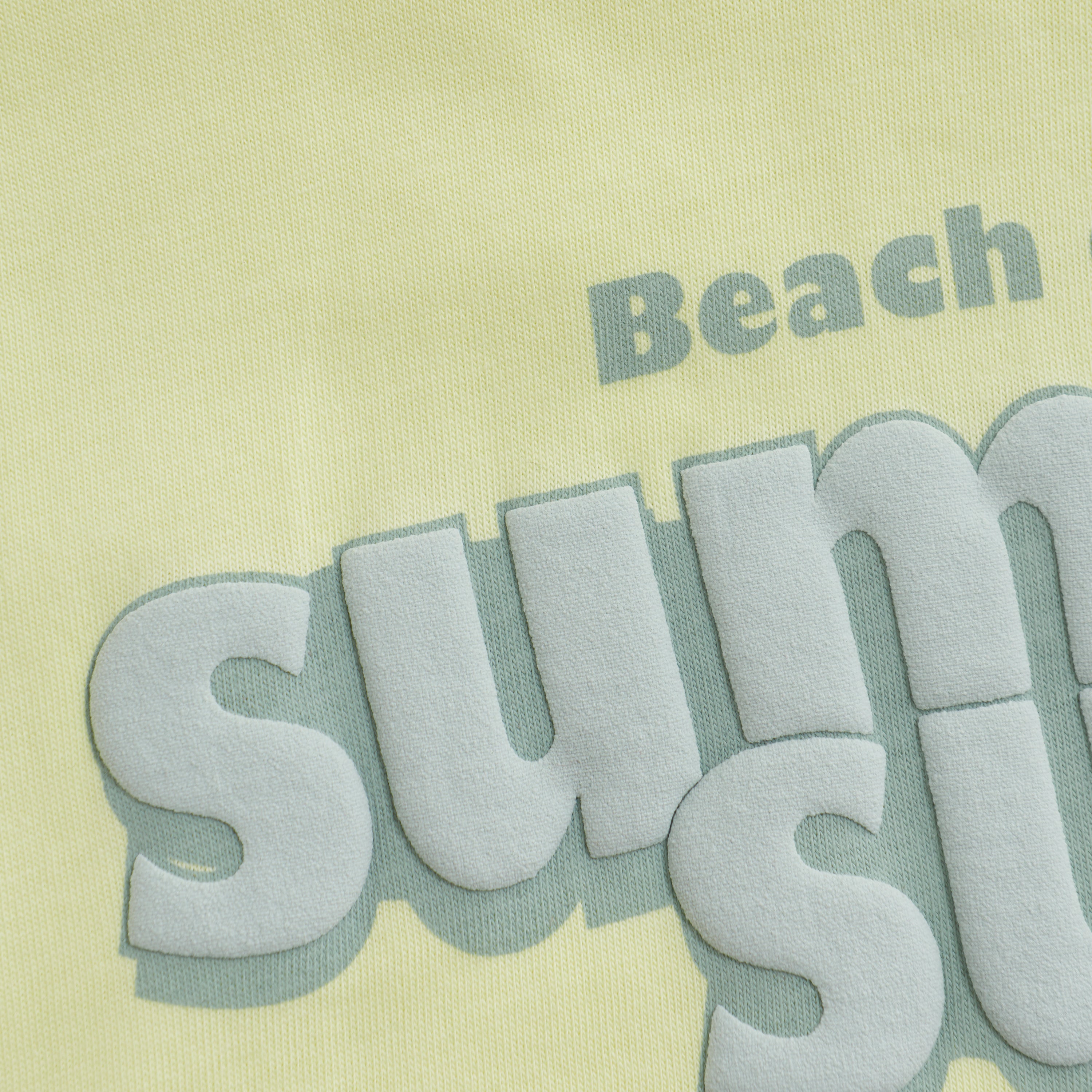 En Fant T-Shirt SS - Tender Yellow detail