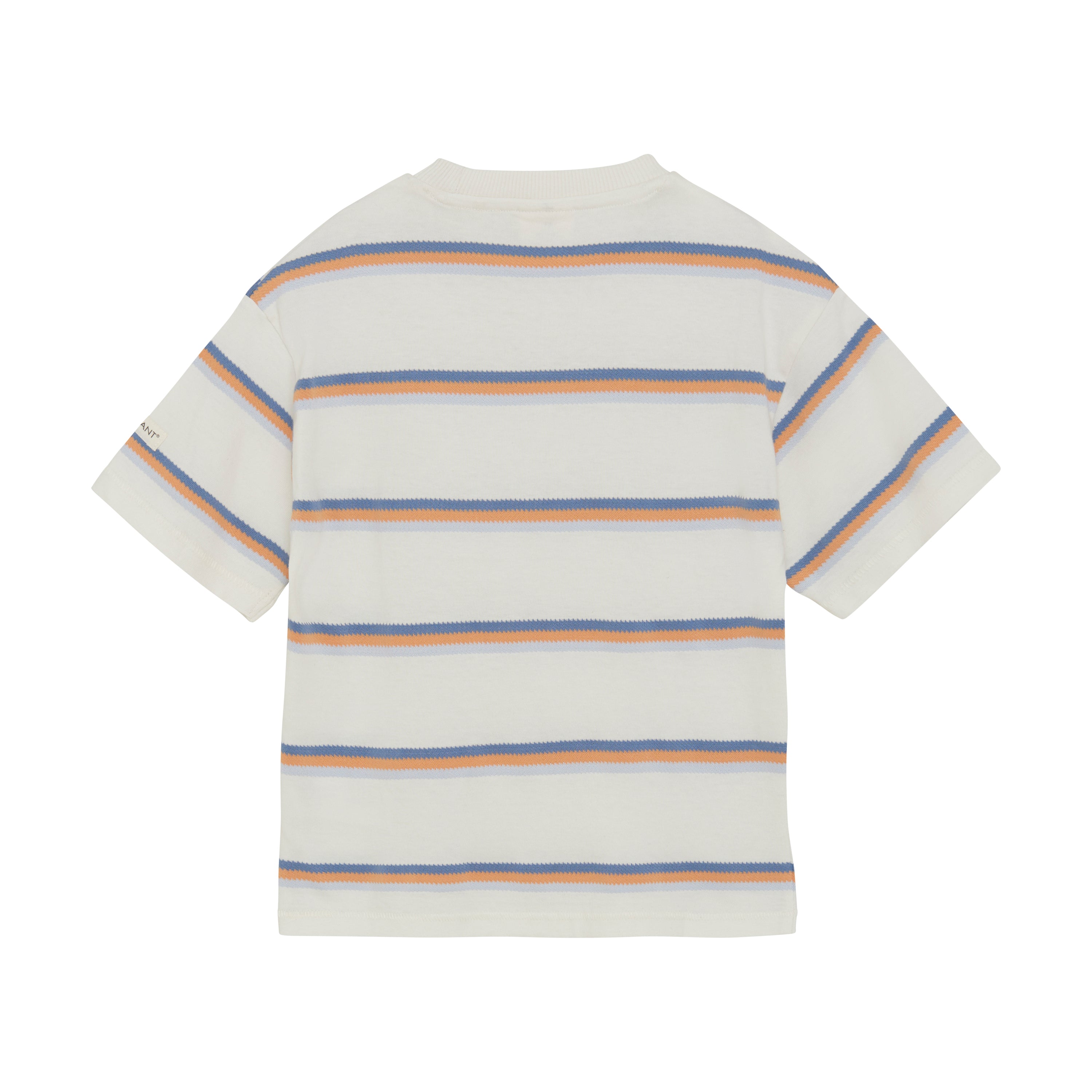 En Fant T-Shirt SS Stripe - Egret achterzijde