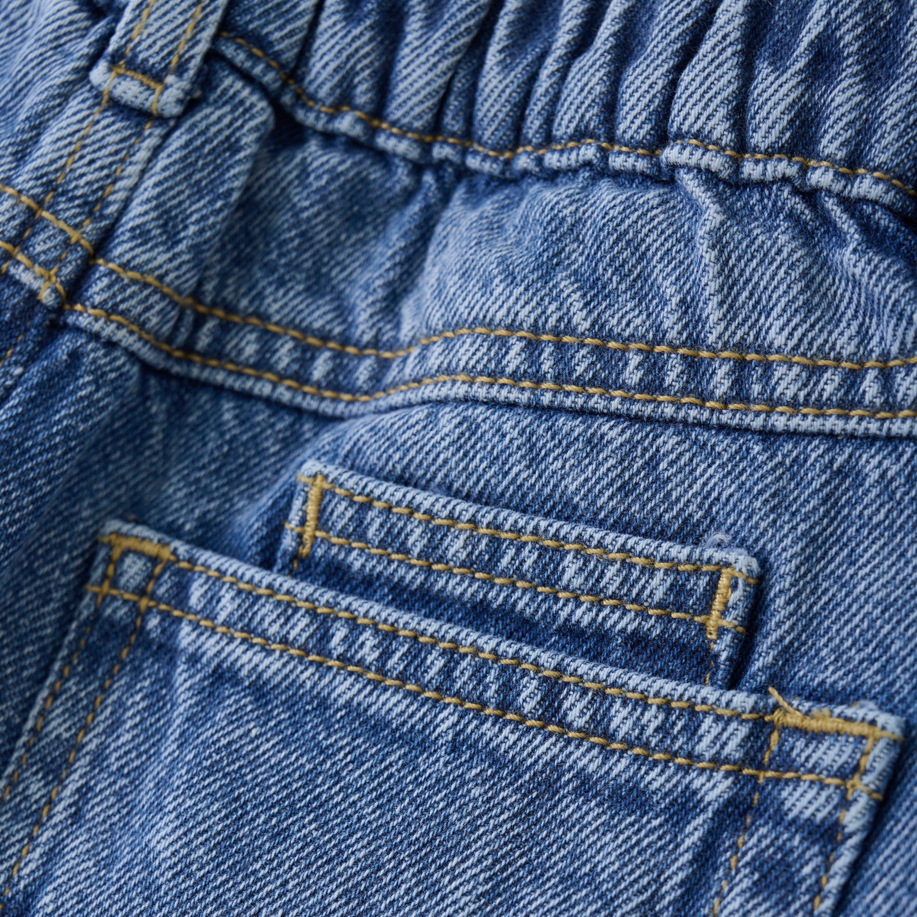 En Fant Shorts Bermuda Denim - Light Denim Blue detail