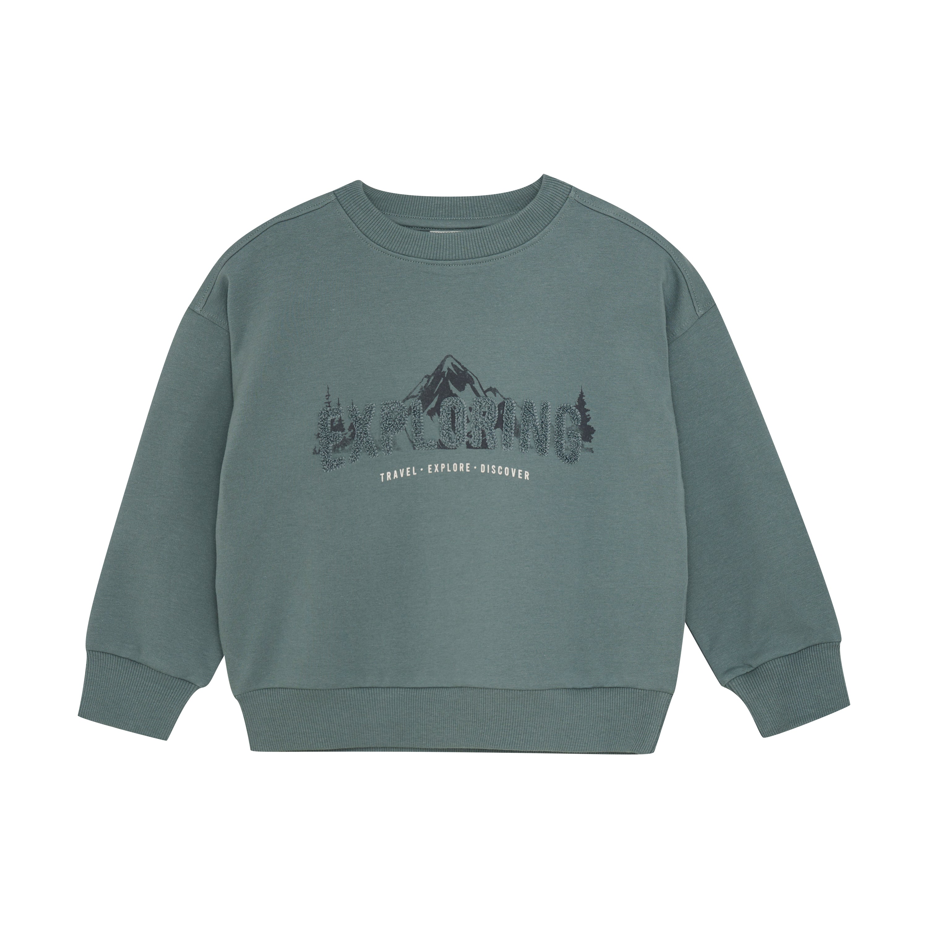 En Fant Sweatshirt - Balsam Green En Fant Sweatshirt - Balsam Green Voorzijde