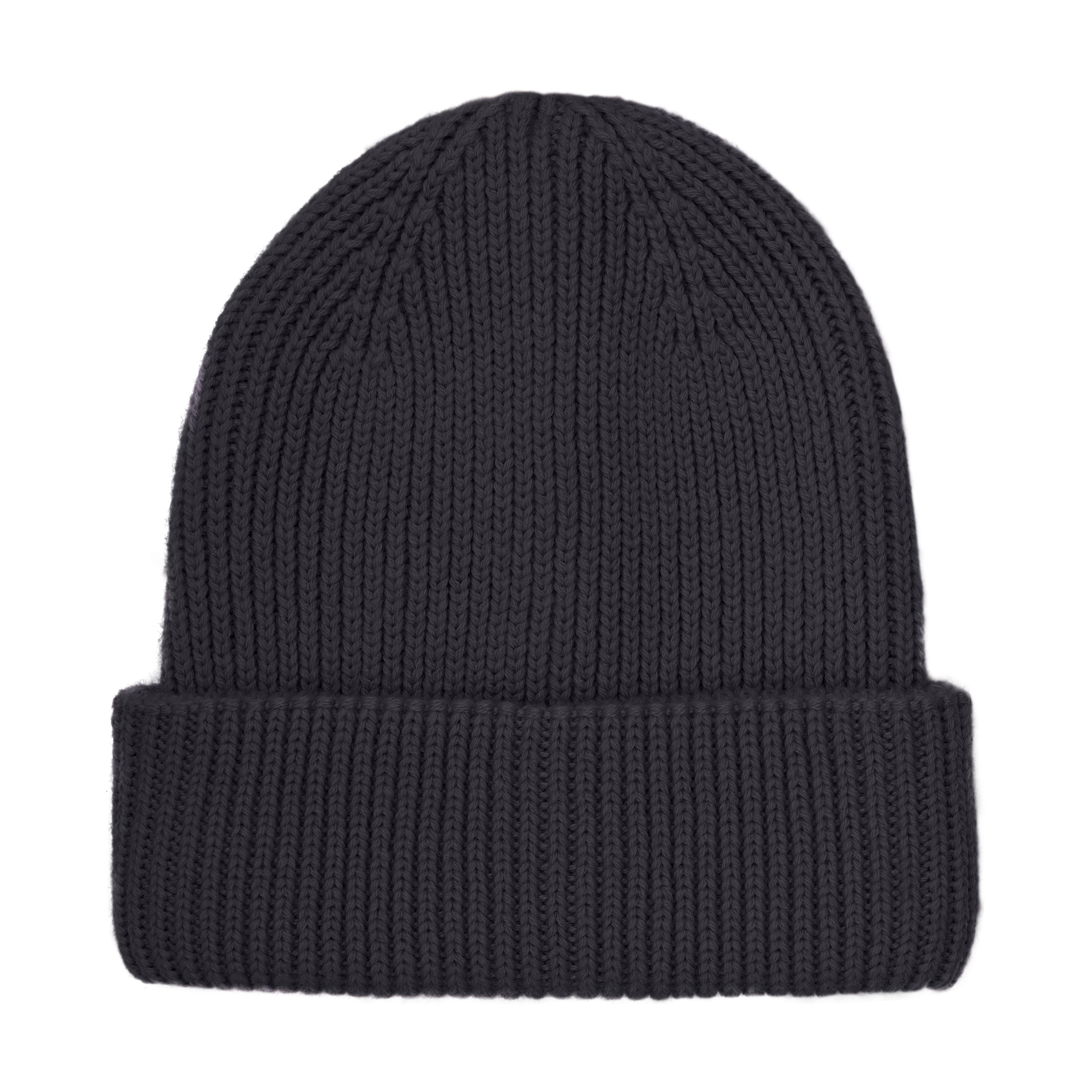 En Fant Beanie W. Lining W. Jersey Lining - Ebony Achterzijde