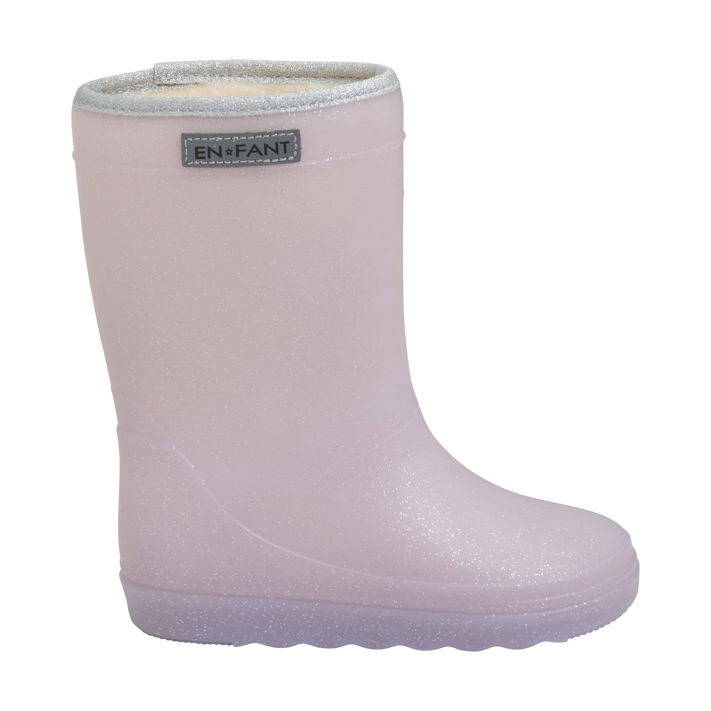 En Fant Thermo Boots - Glitter Lilac zijkant