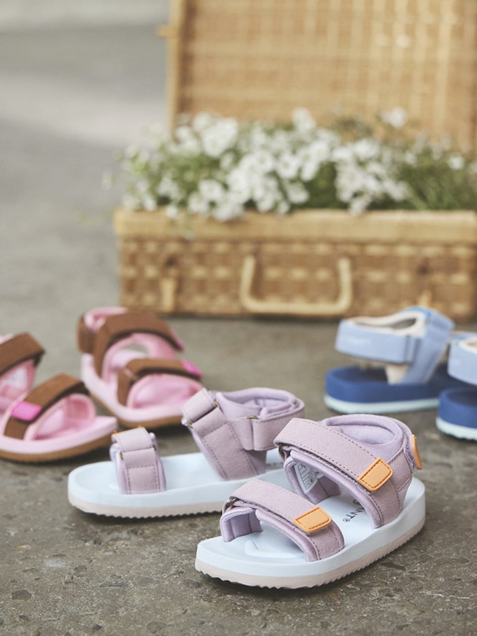 En Fant Sandal Velcro - Artic Ice