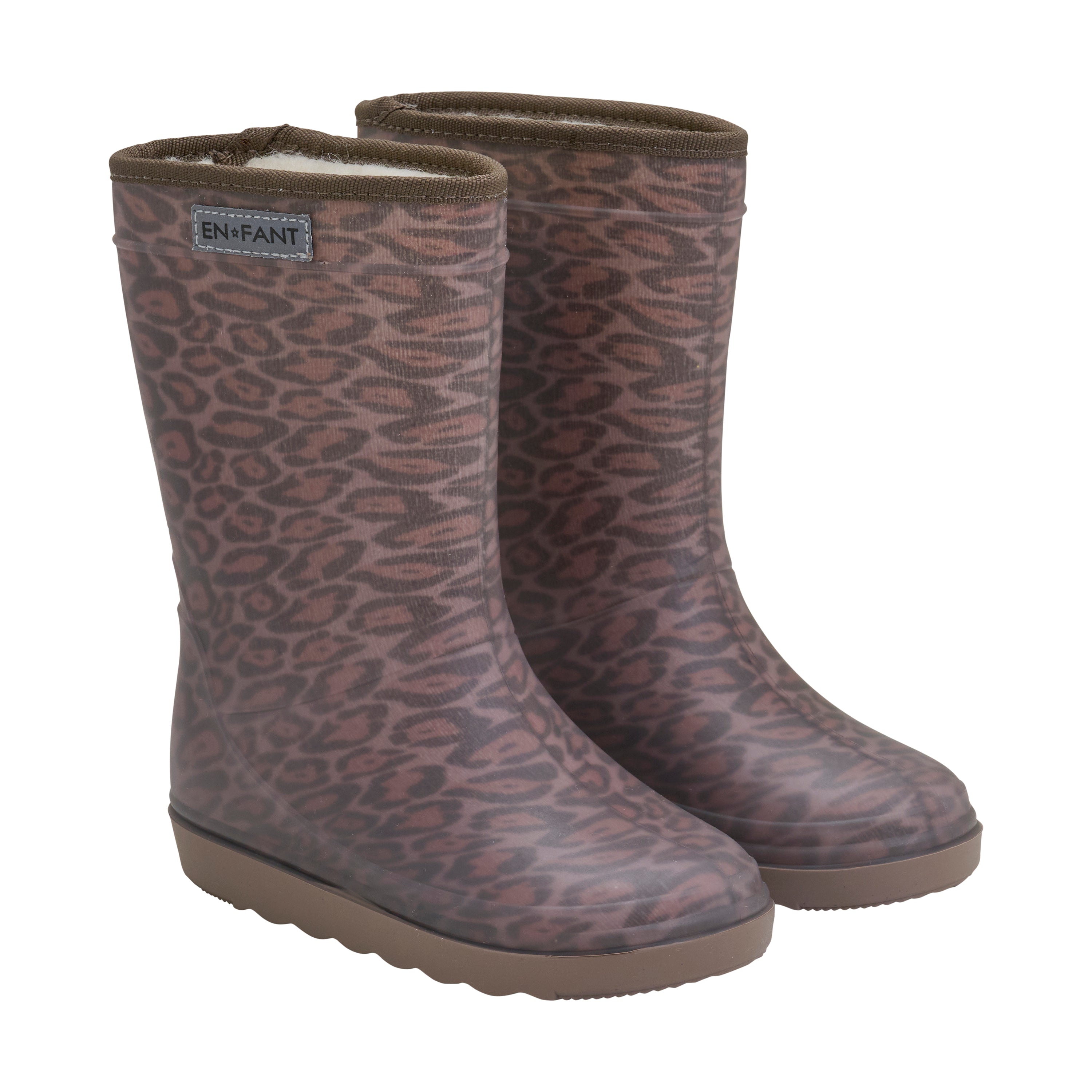 Thermo Boots Print Pine Bark