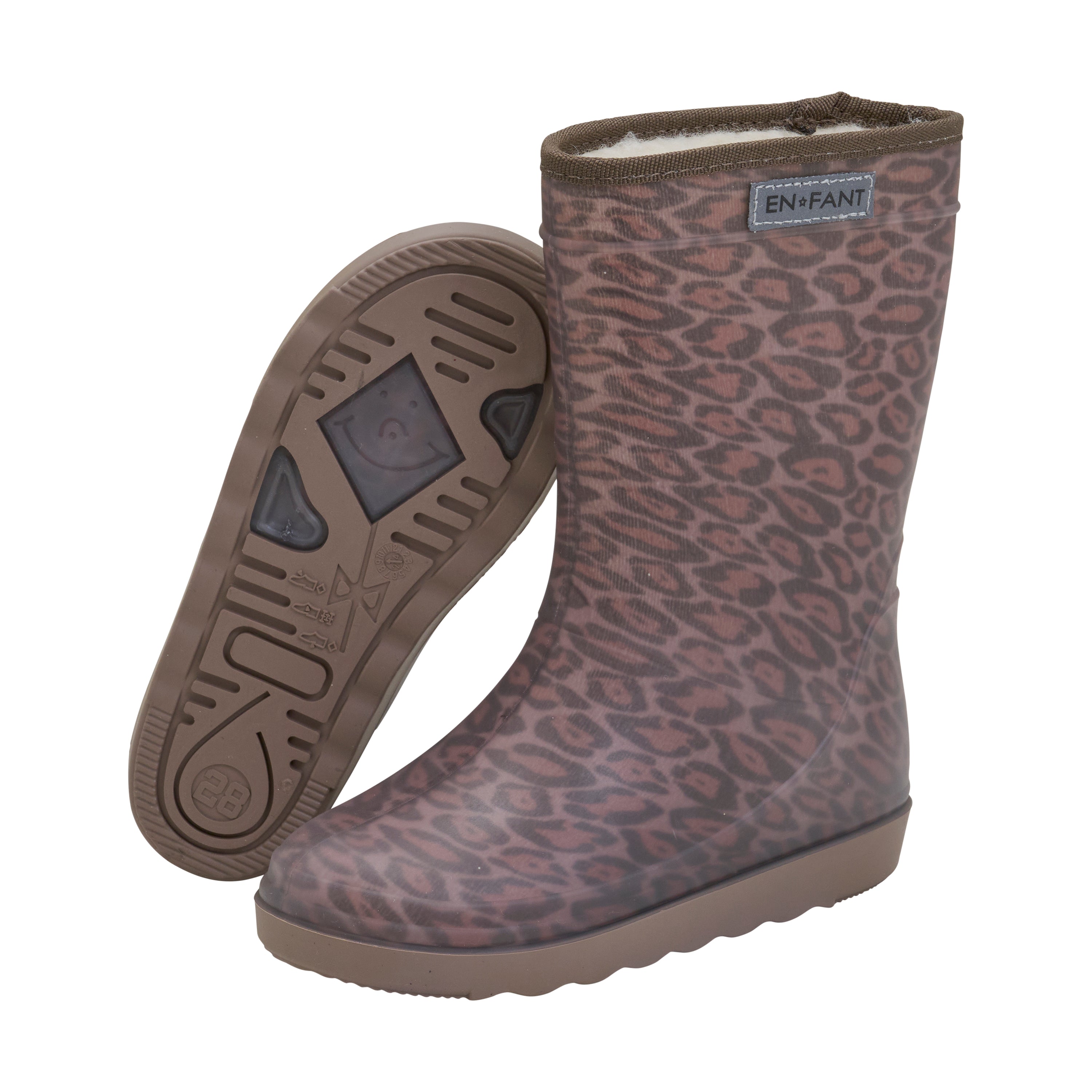 Thermo Boots Print Pine Bark
