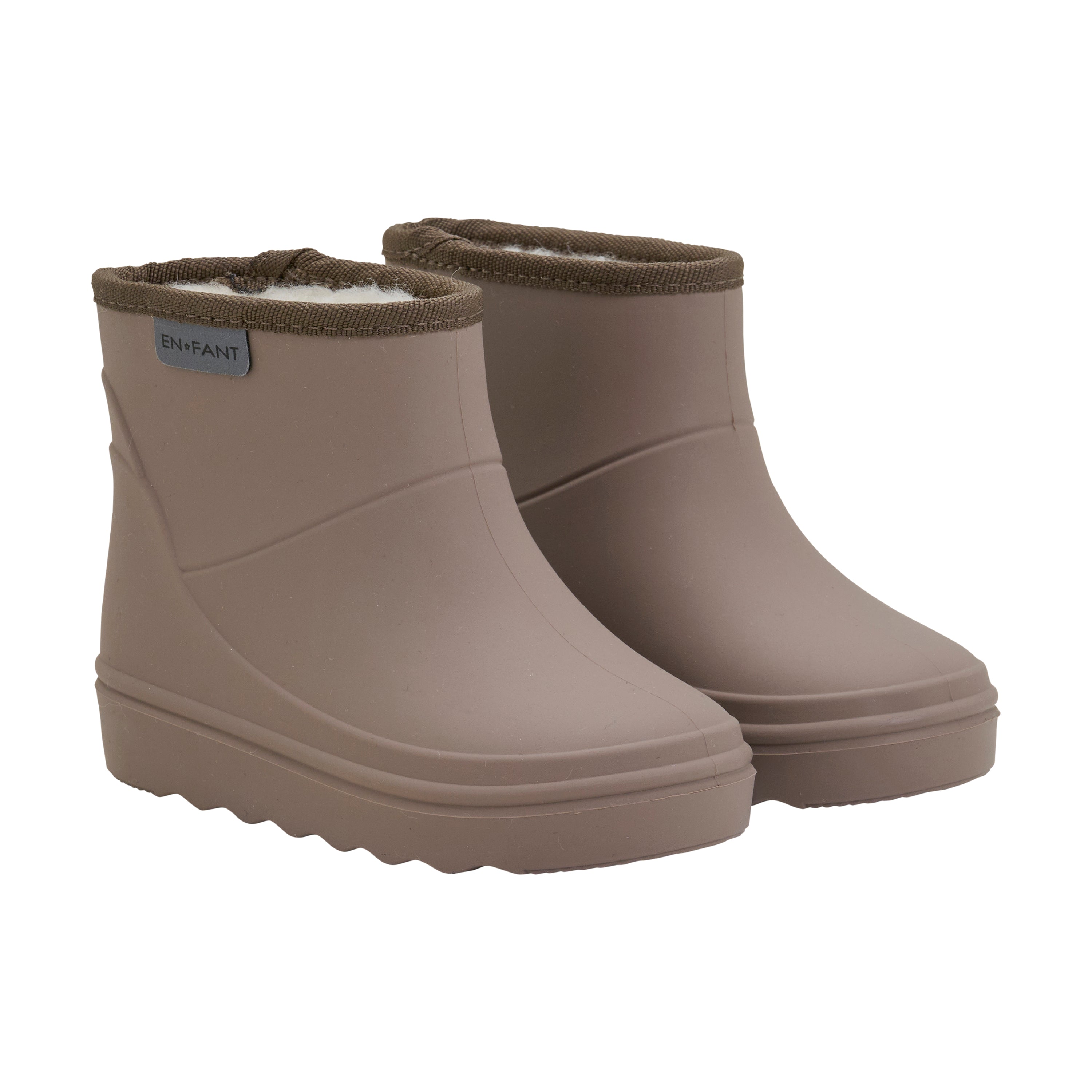Thermo Boots Short Pine Bark
