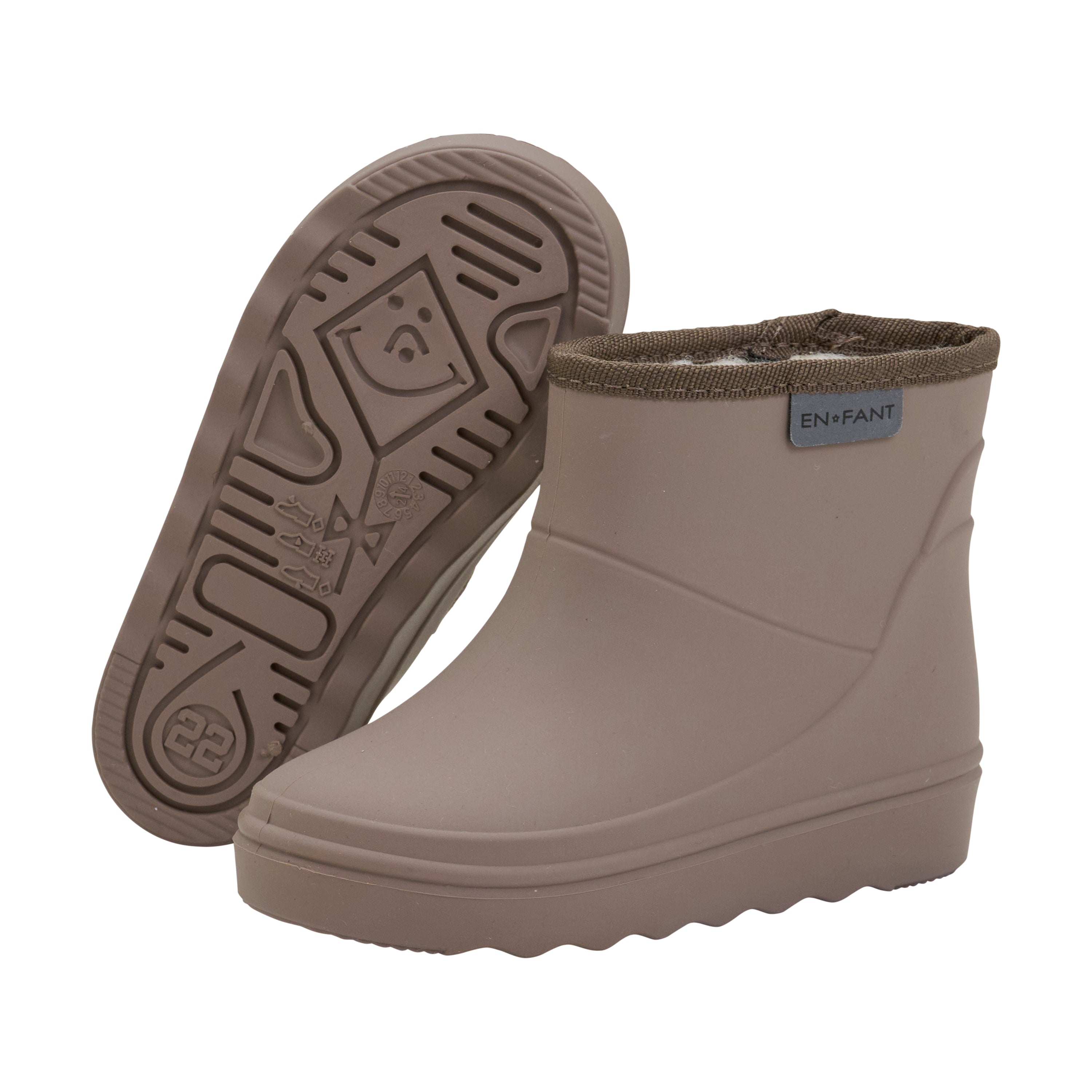 Thermo Boots Short Pine Bark