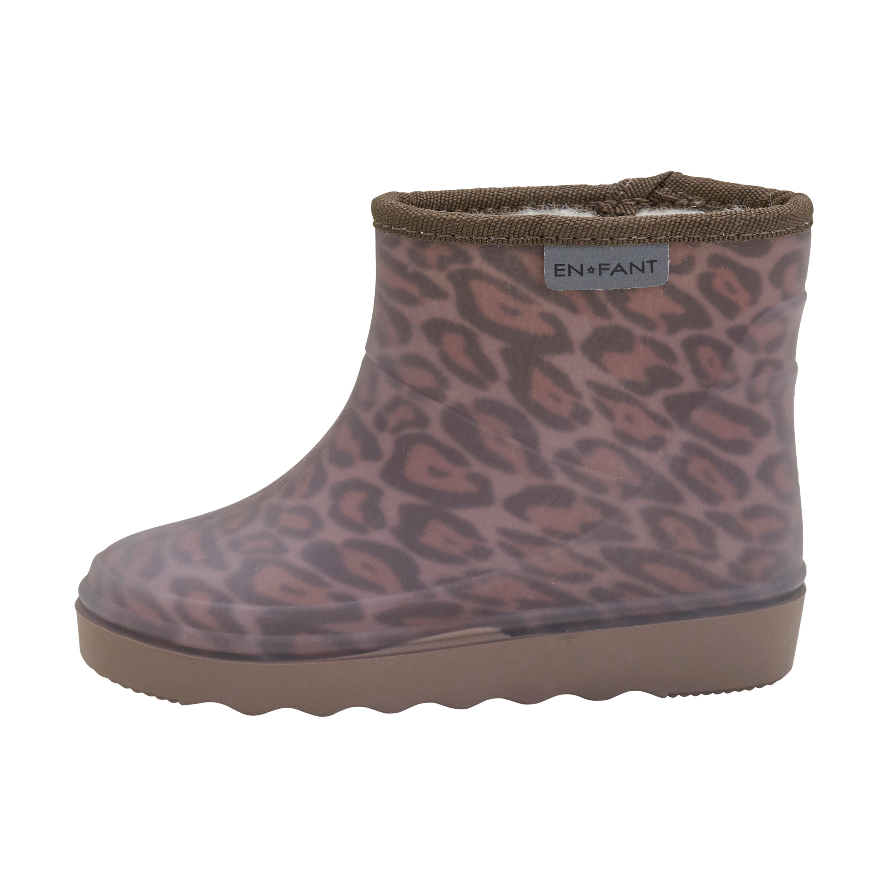 Thermo Boots Short Print Pine Bark