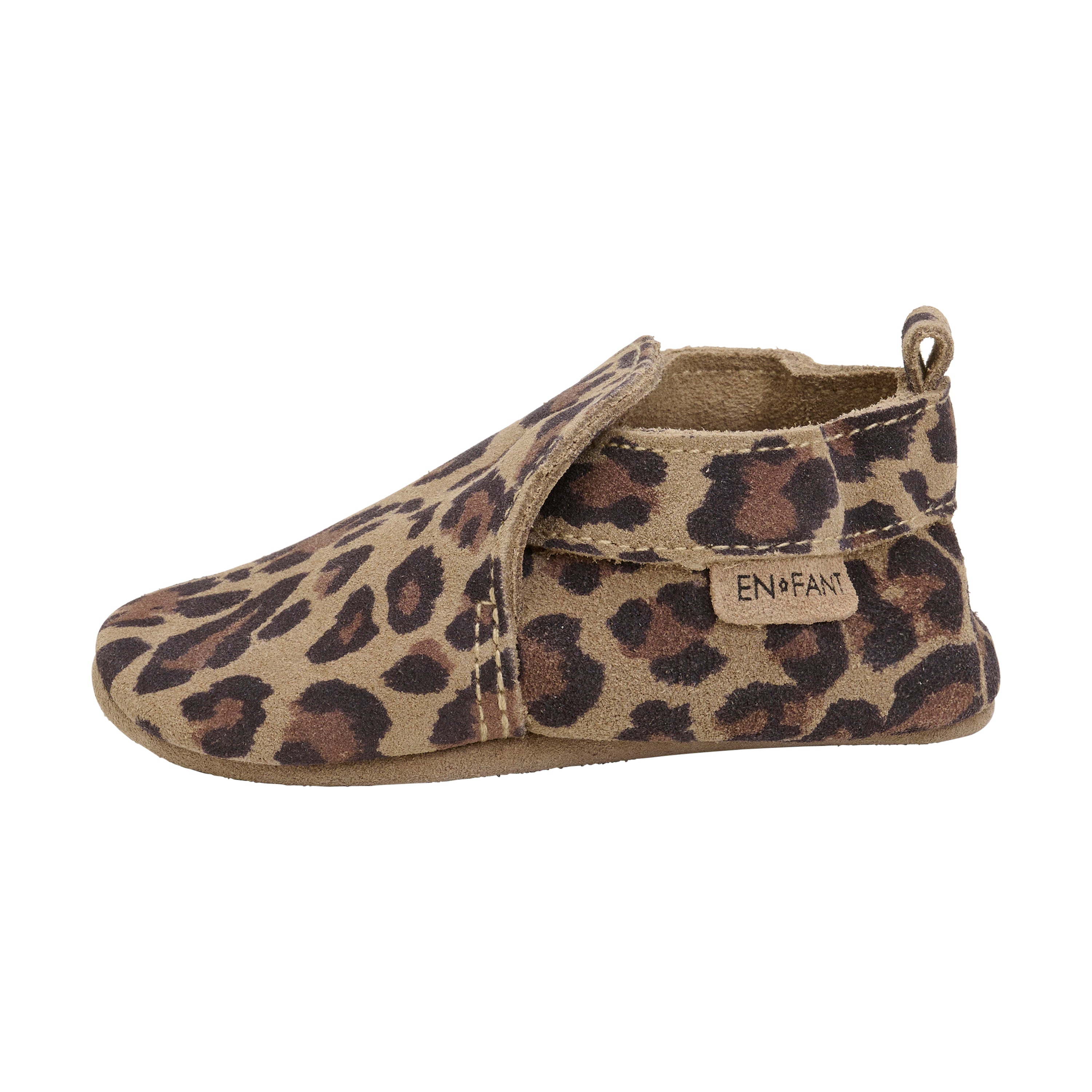 En Fant Slippers Suede AOP - Pine Bark