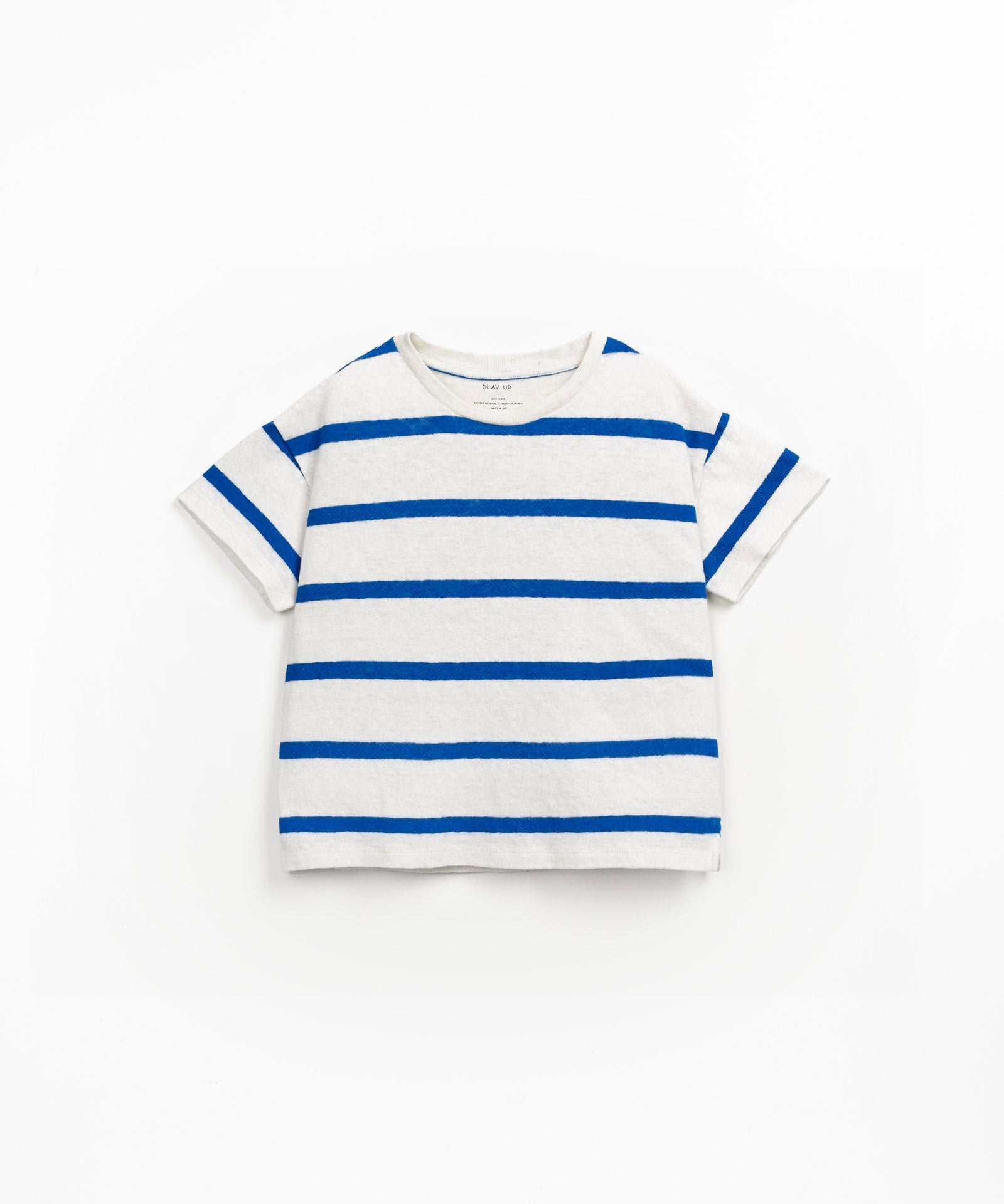 Play Up Striped Jersey T-Shirt - Telo voorzijde