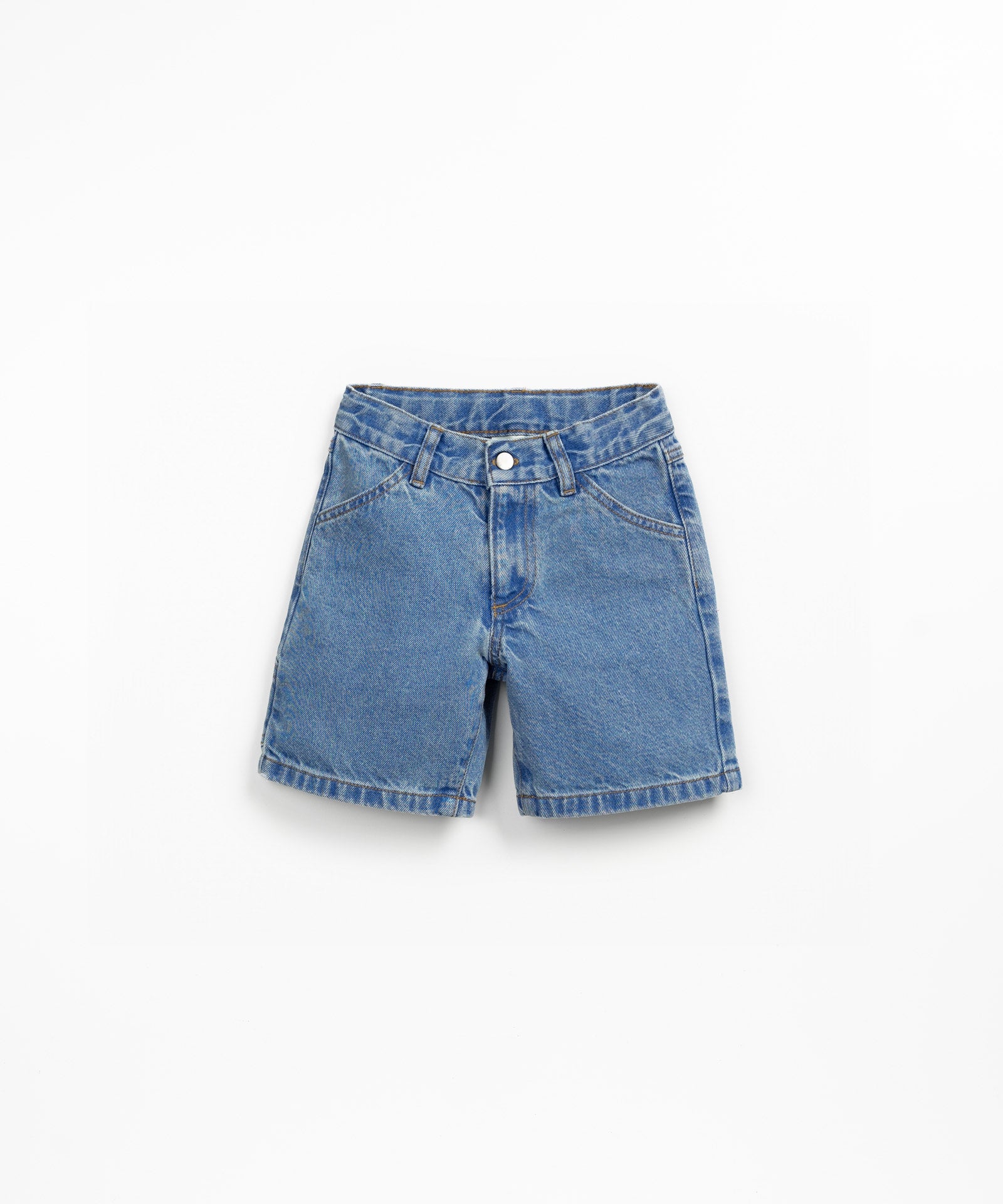 Play Up Denim Shorts - Denim voorzijde