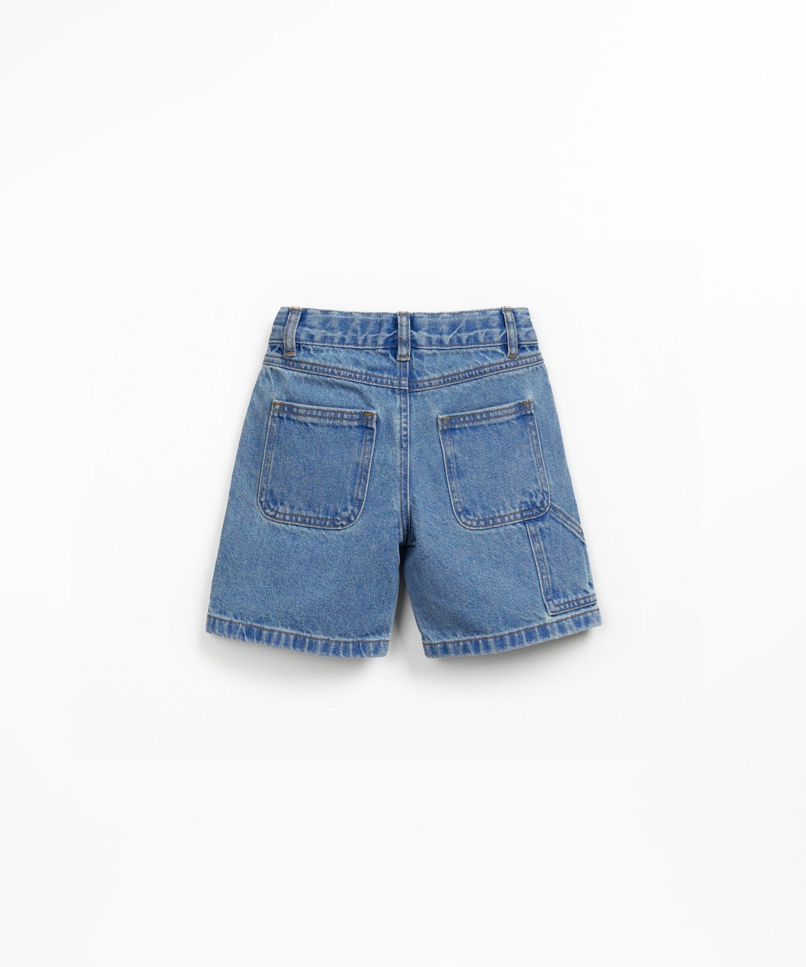 Play Up Denim Shorts - Denim achterzijde
