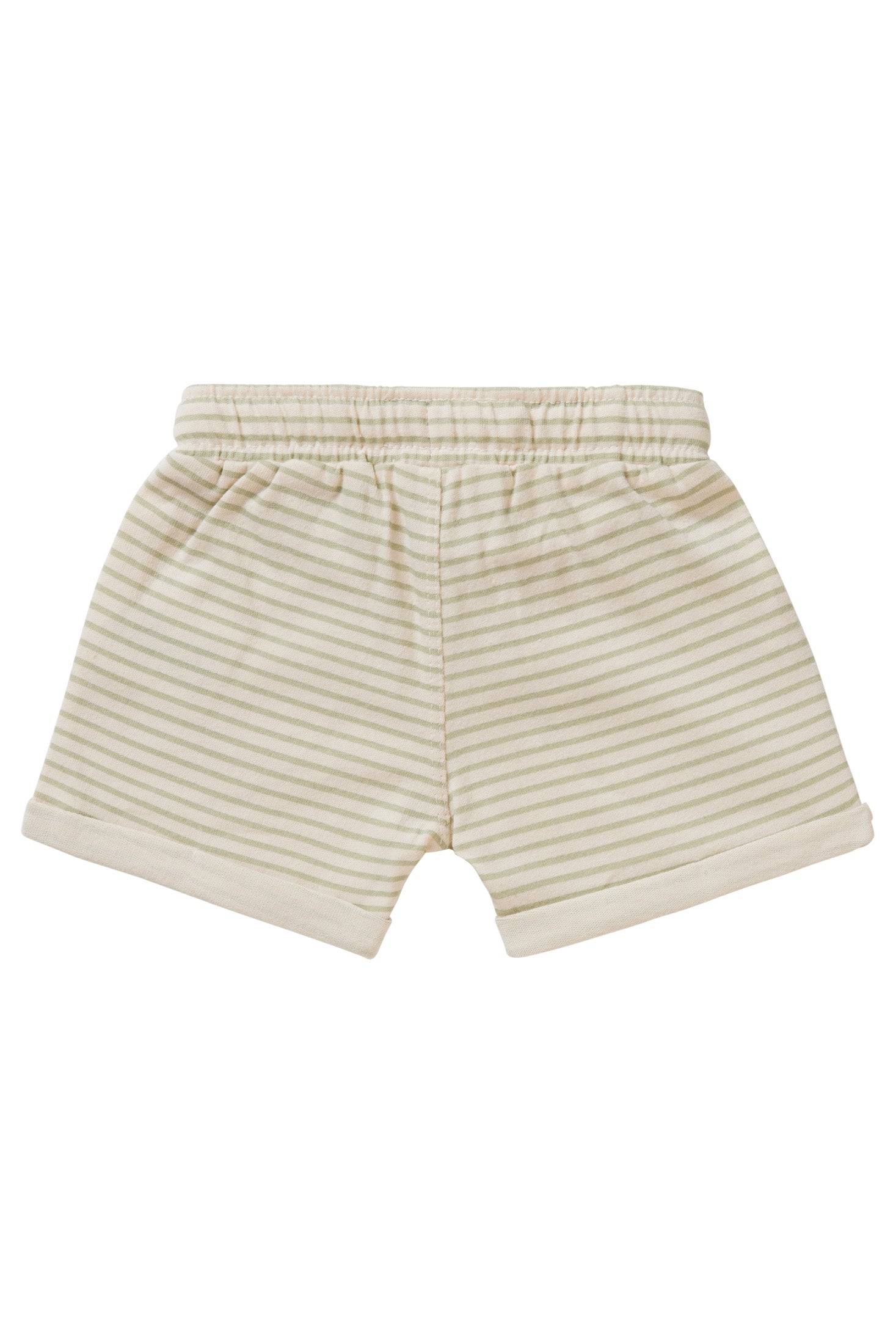 Noppies Short Basye Stripe - Desert Sage achterzijde