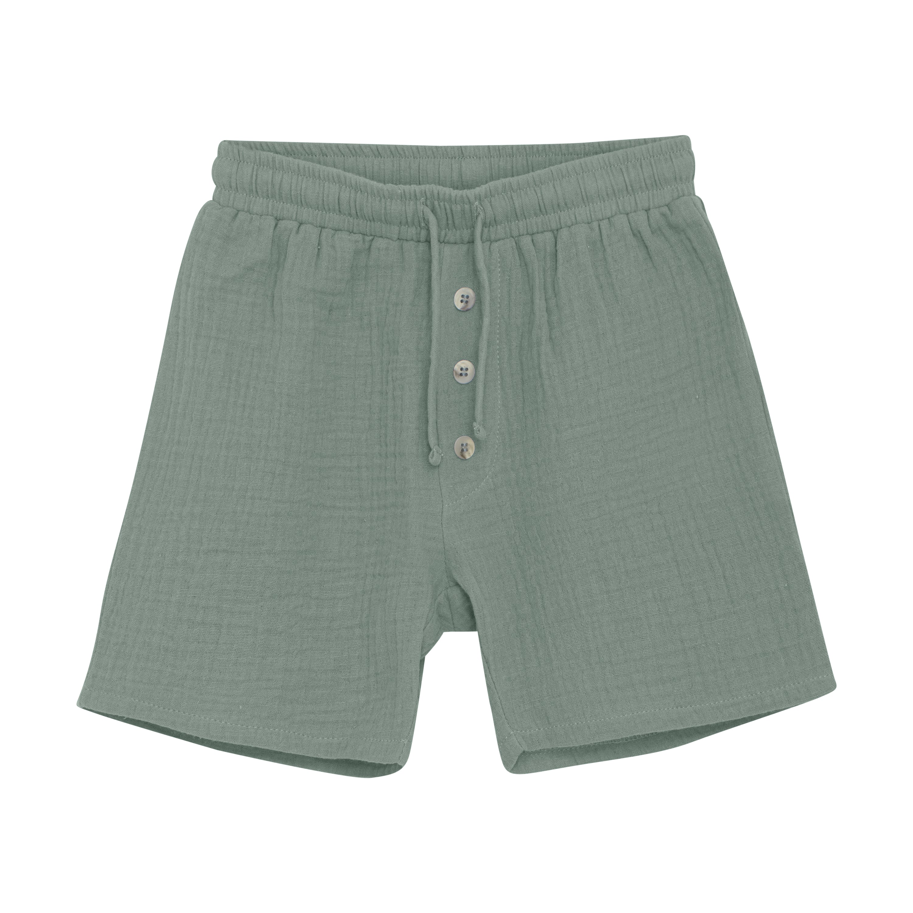 Huttelihut Short Muslin - Lily Pad voorzijde