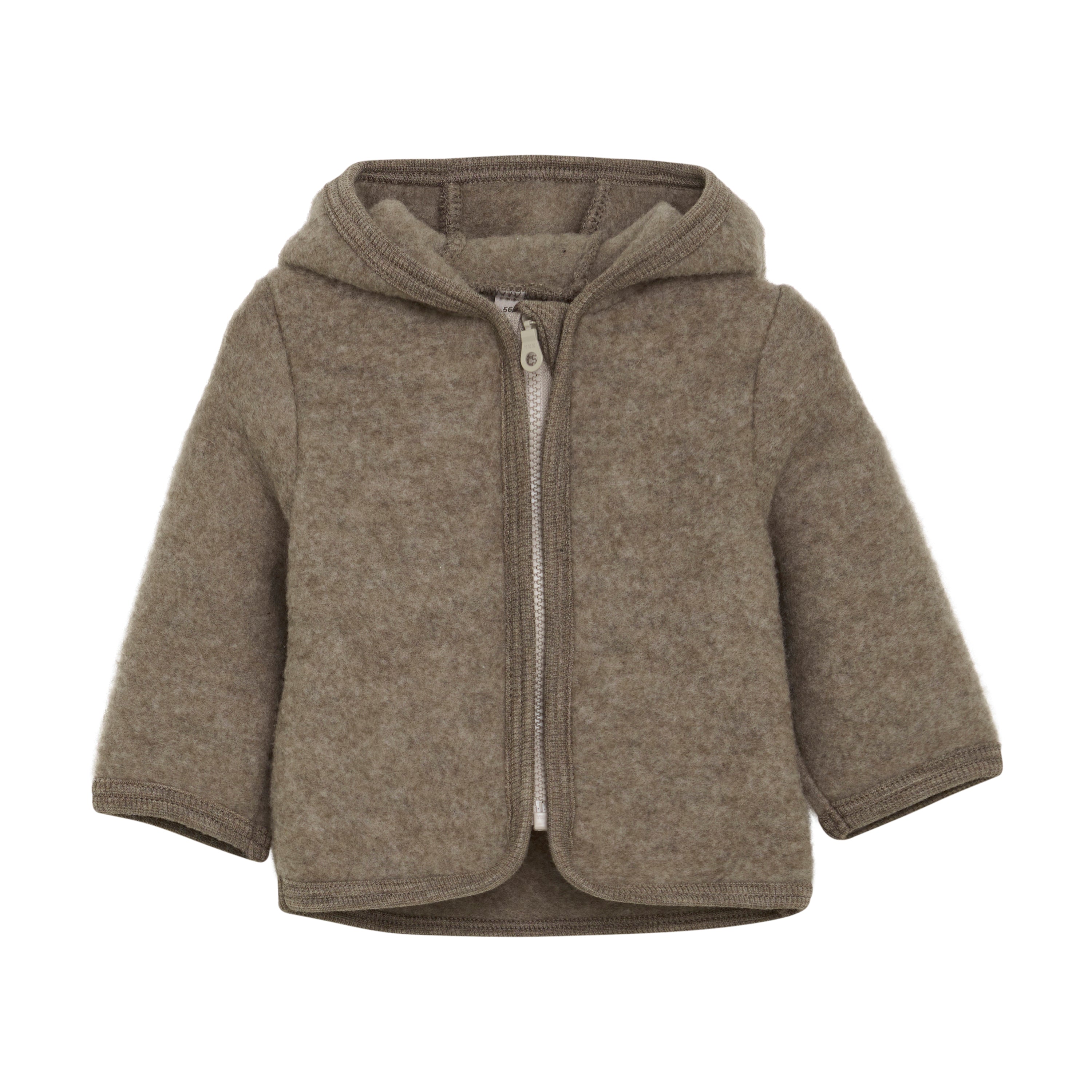 Huttelihut Jacket Wool Fleece - Savannah Melange Voorzijde