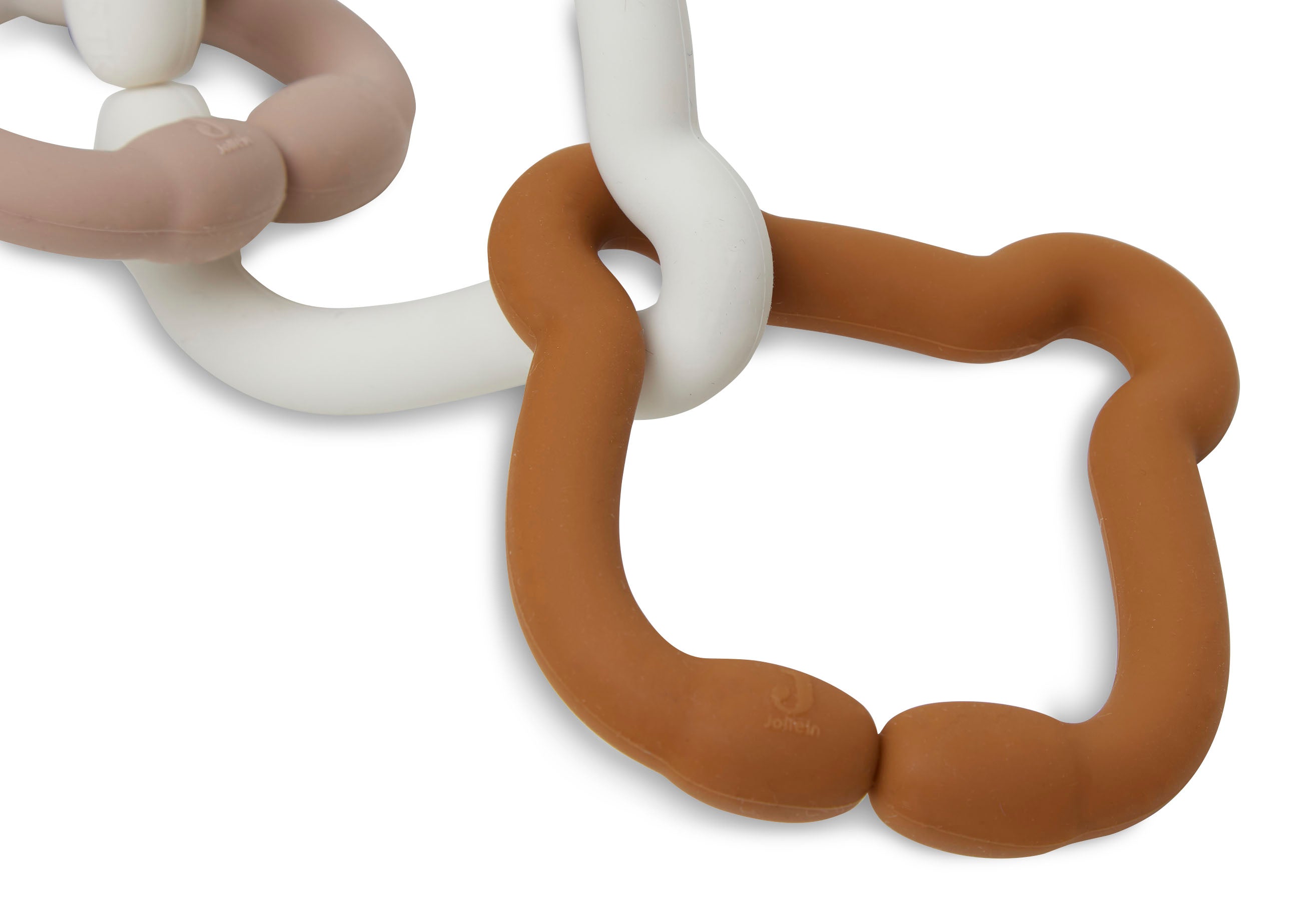 Jollein Speelgoed Ringen Siliconen 20x7x1cm Teddy Bear Detail