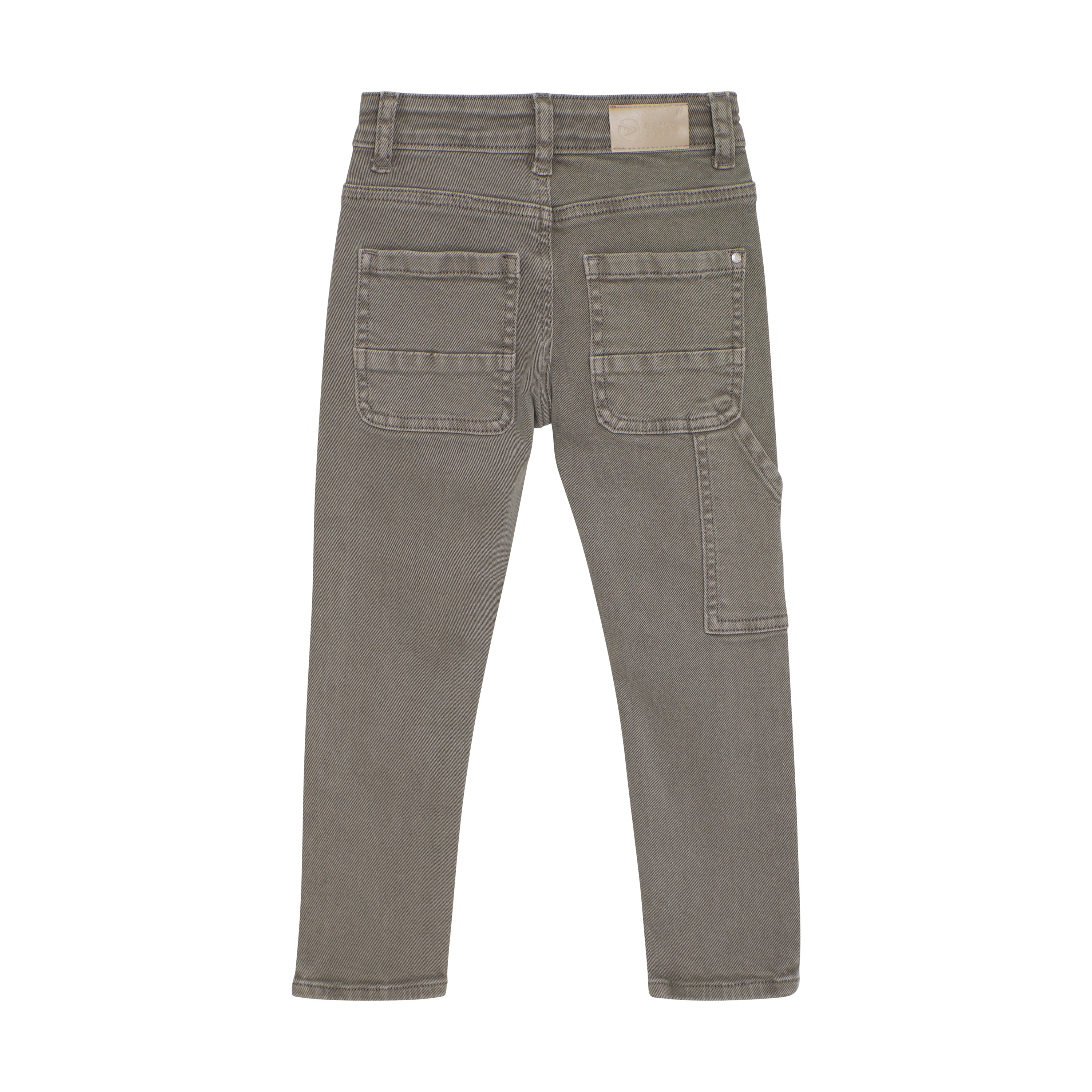 DAILY7 Coloured Pants Wide Fit - Grey achterzijde
