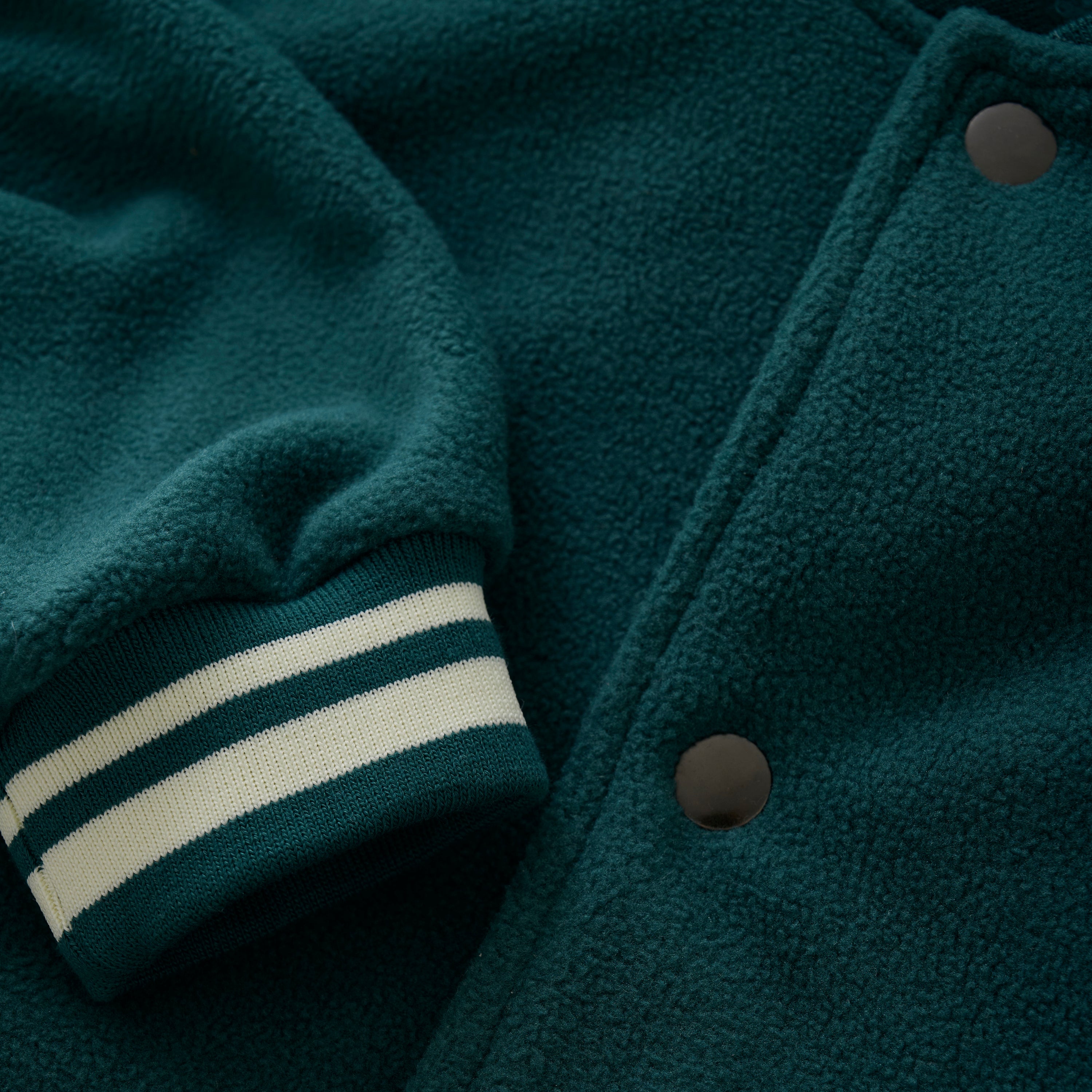 DAILY7 Fleece Jacket - Blue Spruce detail