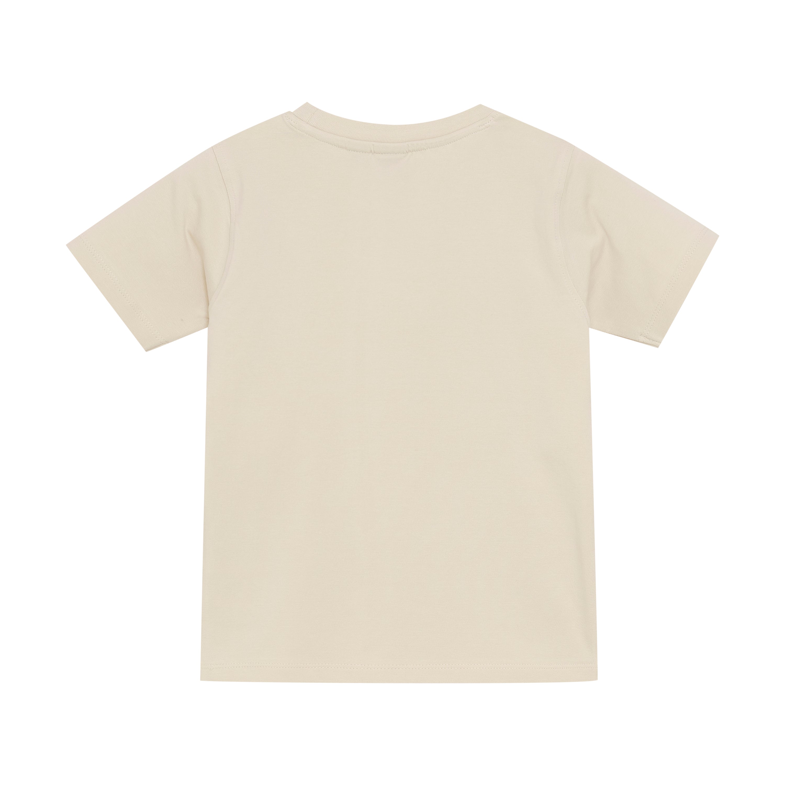 DAILY7 T-Shirt Basic - Sandshell achterzijde