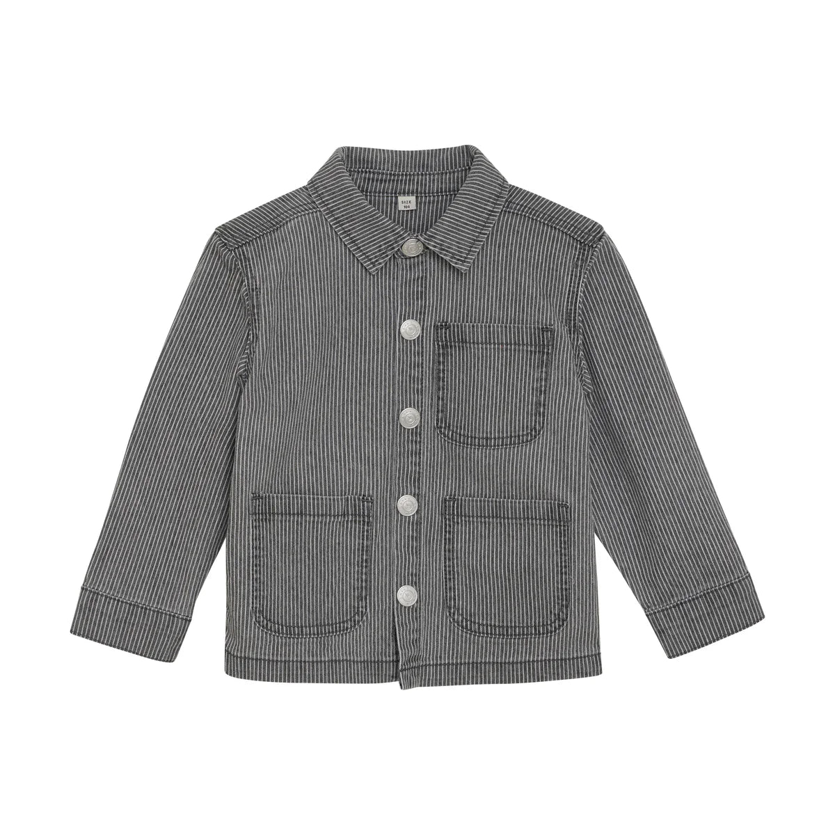 DAILY7 Shirt Stripe - Phantom Voorzijde