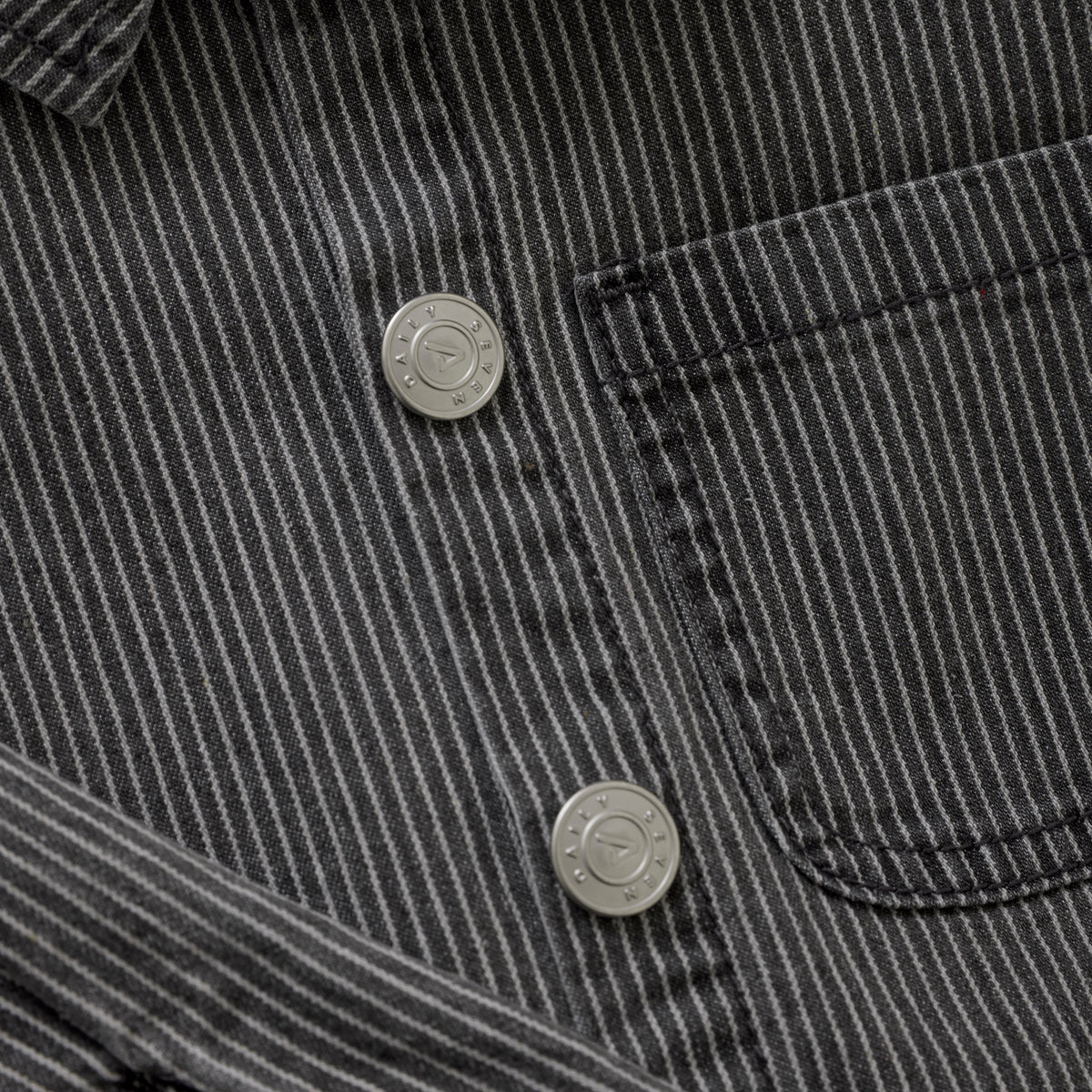 DAILY7 Shirt Stripe - Phantom Detailfoto