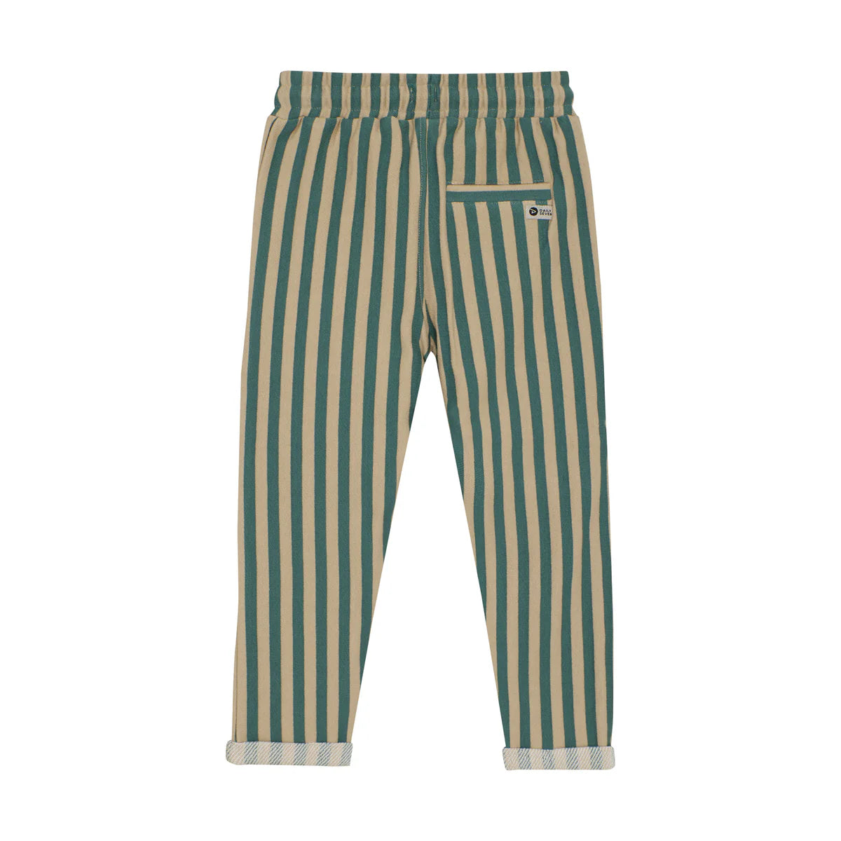 DAILY7 Jogpants Big Stripe - Blue Spruce Ahterzijde