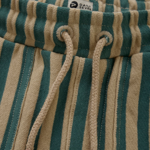 DAILY7 Jogpants Big Stripe - Blue Spruce Detailfoto